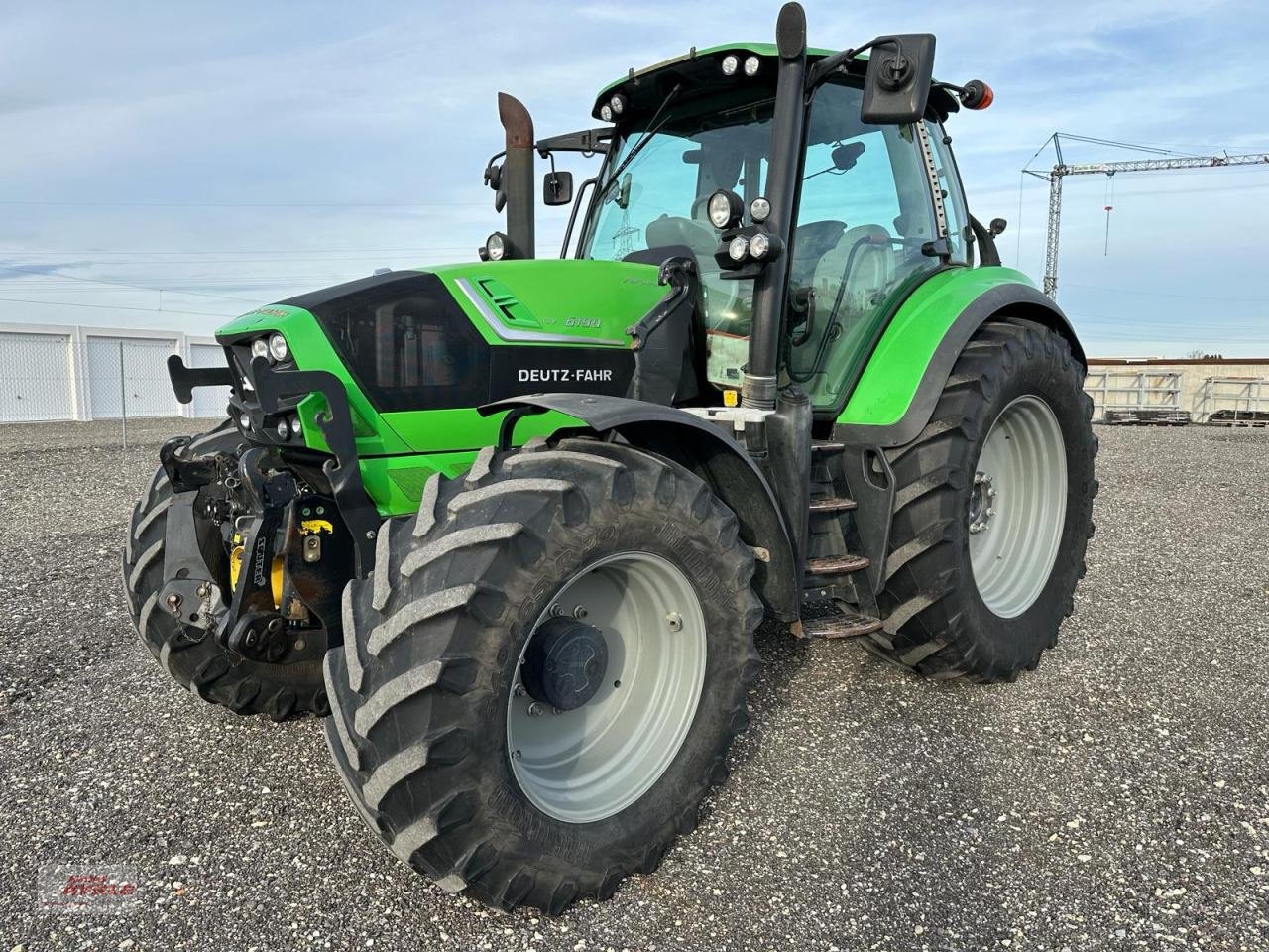 Traktor of the type Deutz-Fahr 6190TTV FH+FZW+FL Konsolen Stoll, Gebrauchtmaschine in Steinheim (Picture 1)