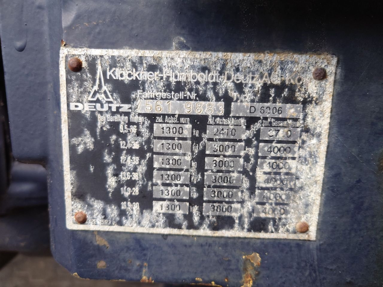 Traktor tipa Deutz-Fahr 6206, Gebrauchtmaschine u Wieringerwerf (Slika 11)