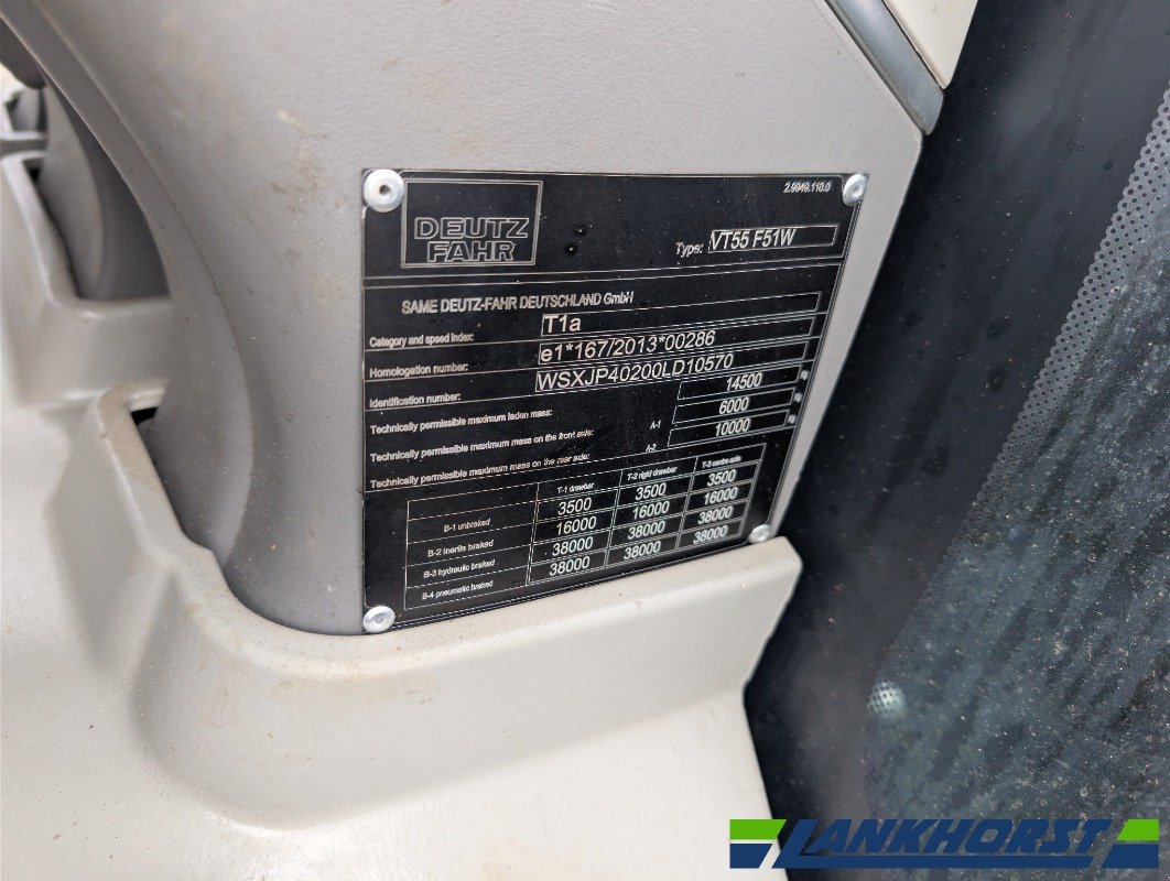 Traktor a típus Deutz-Fahr 6210 TTV BLACK-WARRIOR, Neumaschine ekkor: Emsbüren (Kép 23)