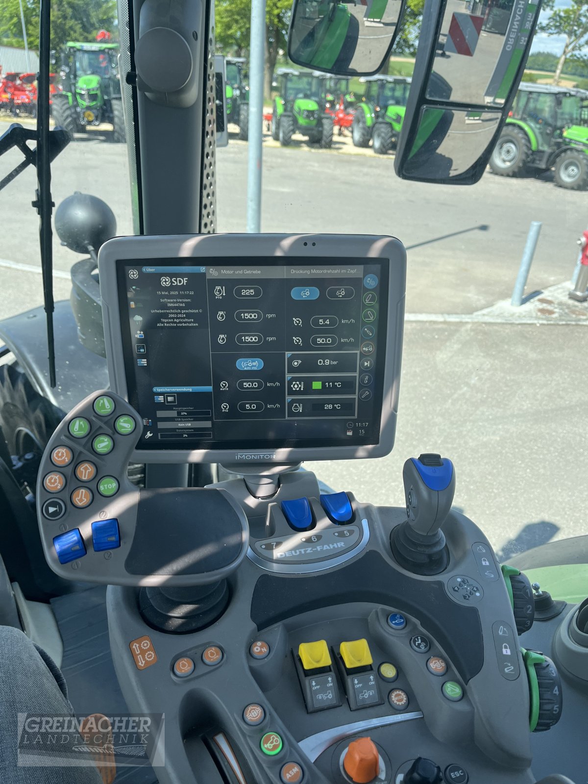 Traktor of the type Deutz-Fahr 6210 TTV, Gebrauchtmaschine in Pfullendorf (Picture 9)