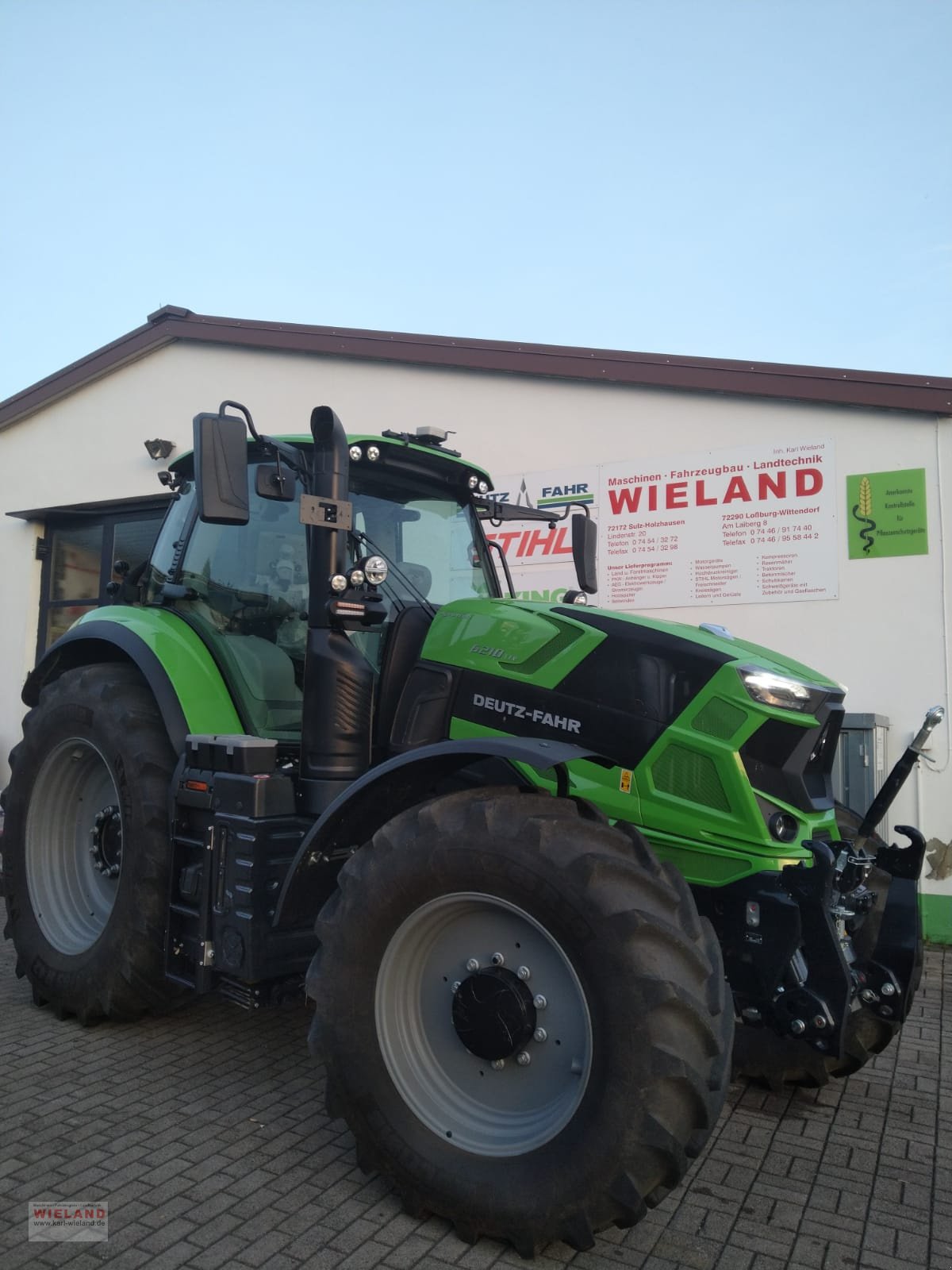 Traktor typu Deutz-Fahr 6210 TTV, Gebrauchtmaschine w Lossburg-Wittendorf (Zdjęcie 1)