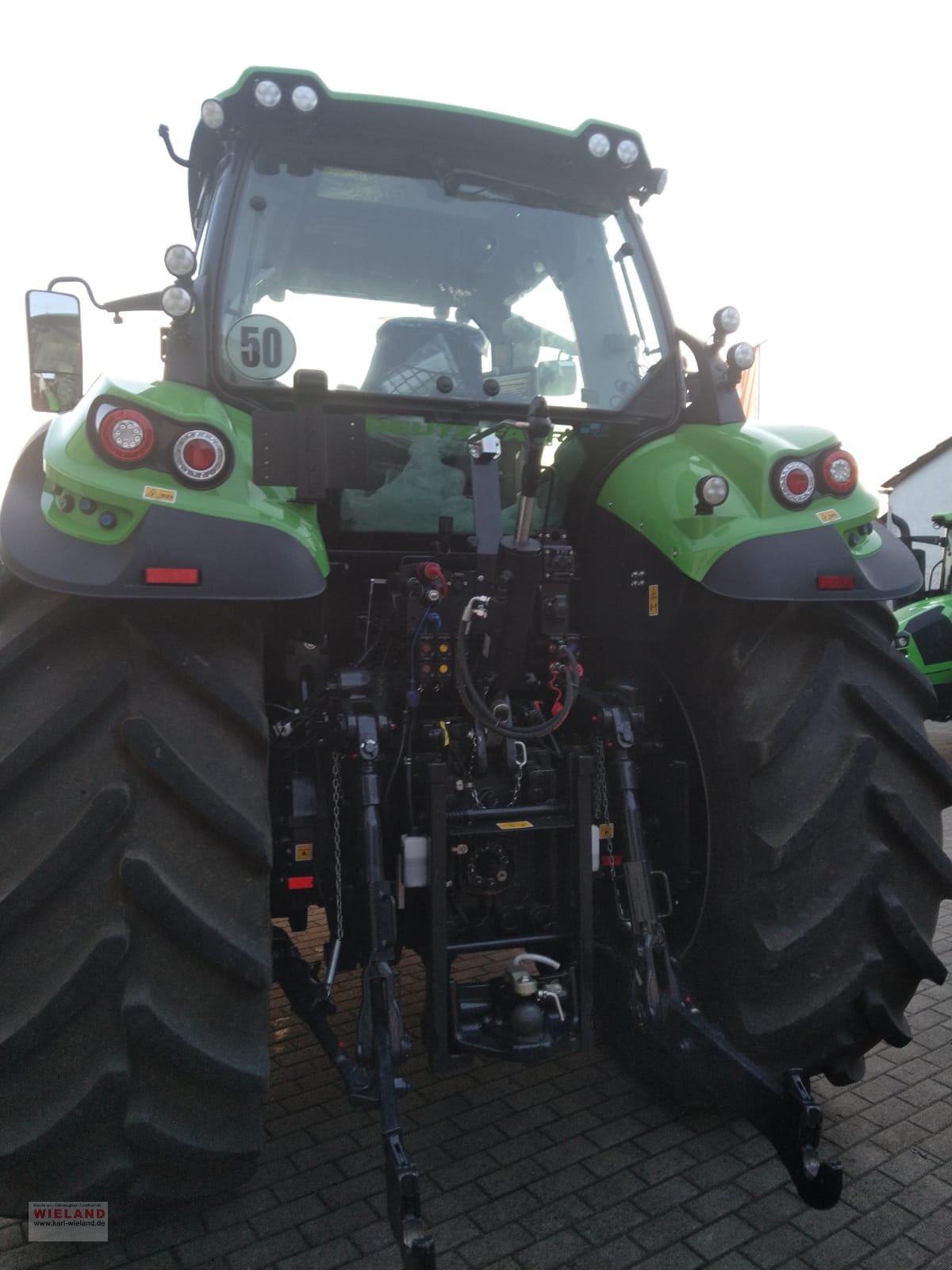 Traktor typu Deutz-Fahr 6210 TTV, Gebrauchtmaschine w Lossburg-Wittendorf (Zdjęcie 2)