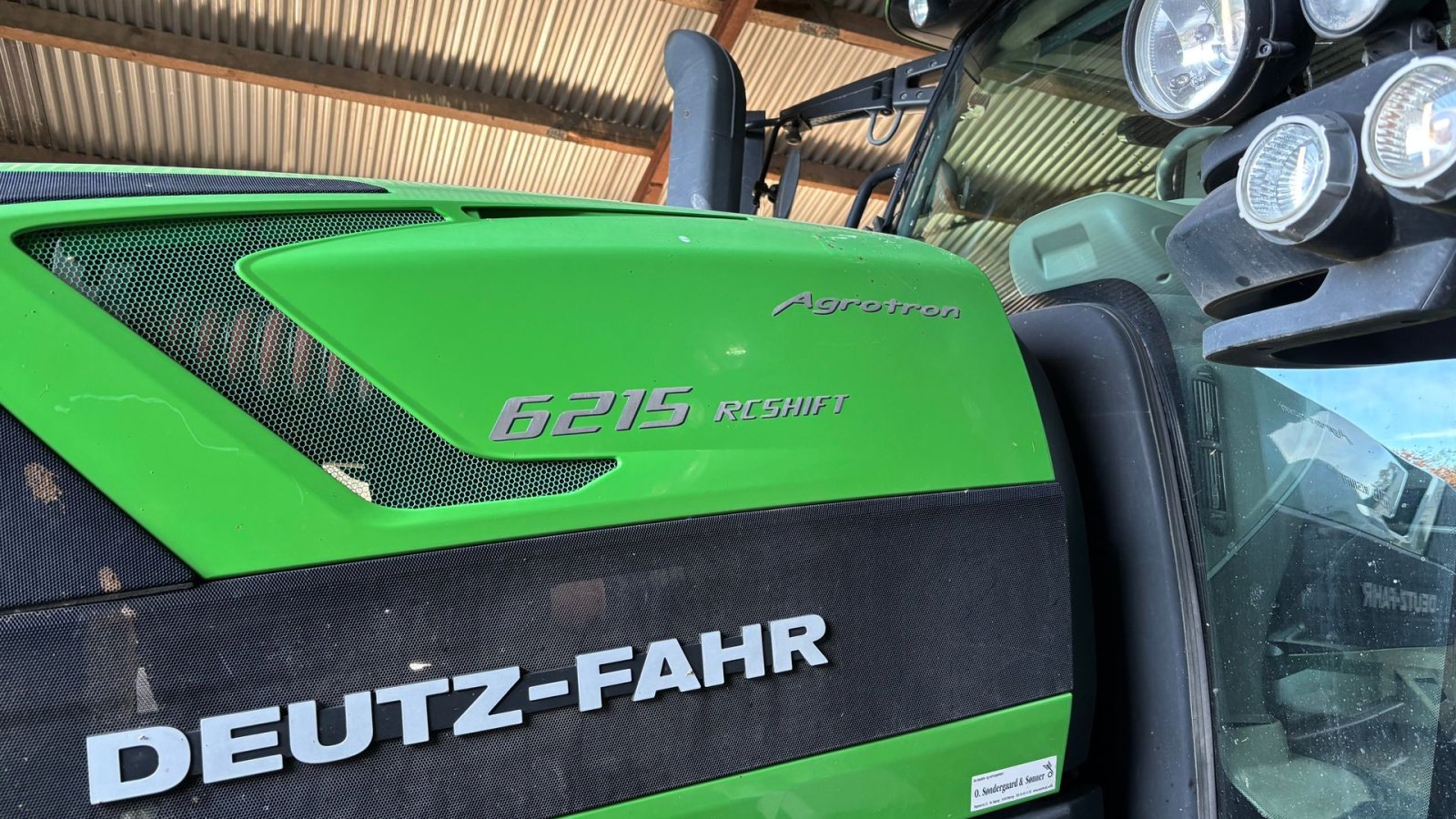 Traktor typu Deutz-Fahr 6.215 RC Shift RC Shift, Gebrauchtmaschine v Glamsbjerg (Obrázek 3)