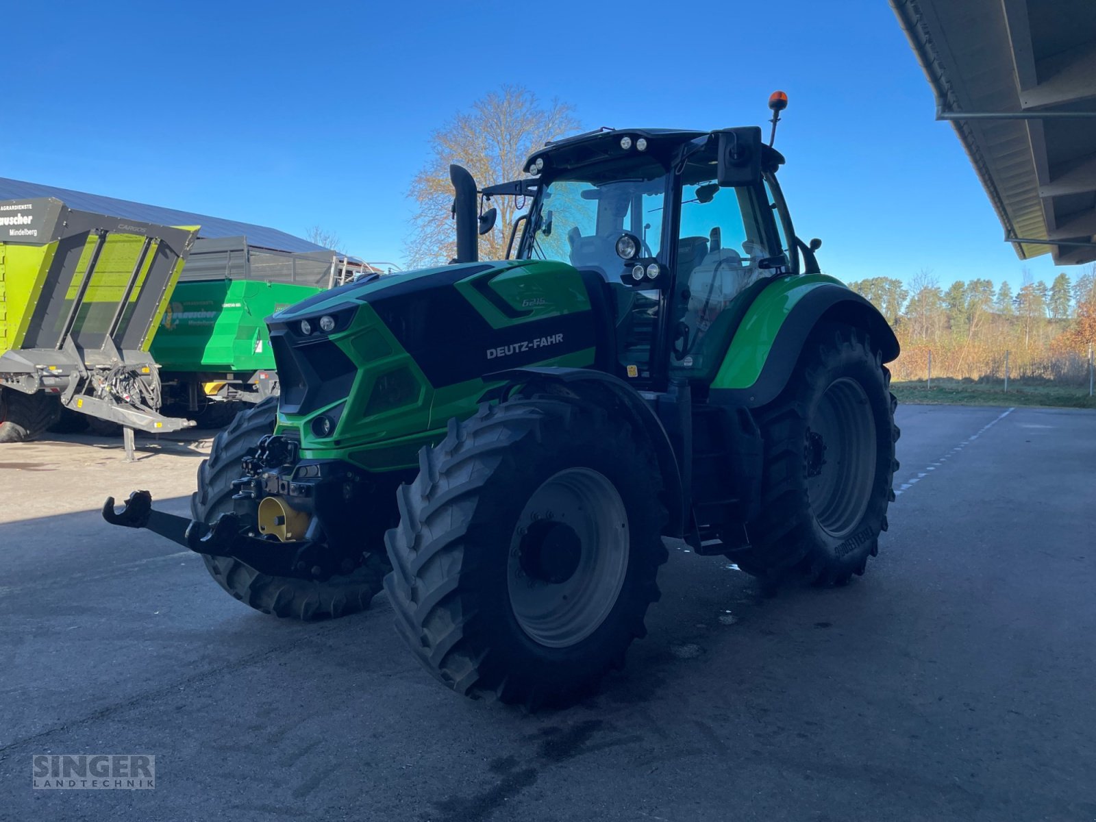 Traktor des Typs Deutz-Fahr 6215 TTV Agrotron *Neuer Motor*, Gebrauchtmaschine in Ebenhofen (Bild 9)