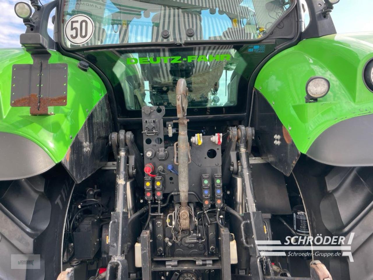Traktor типа Deutz-Fahr 6215 TTV + RTK, Gebrauchtmaschine в Wildeshausen (Фотография 17)