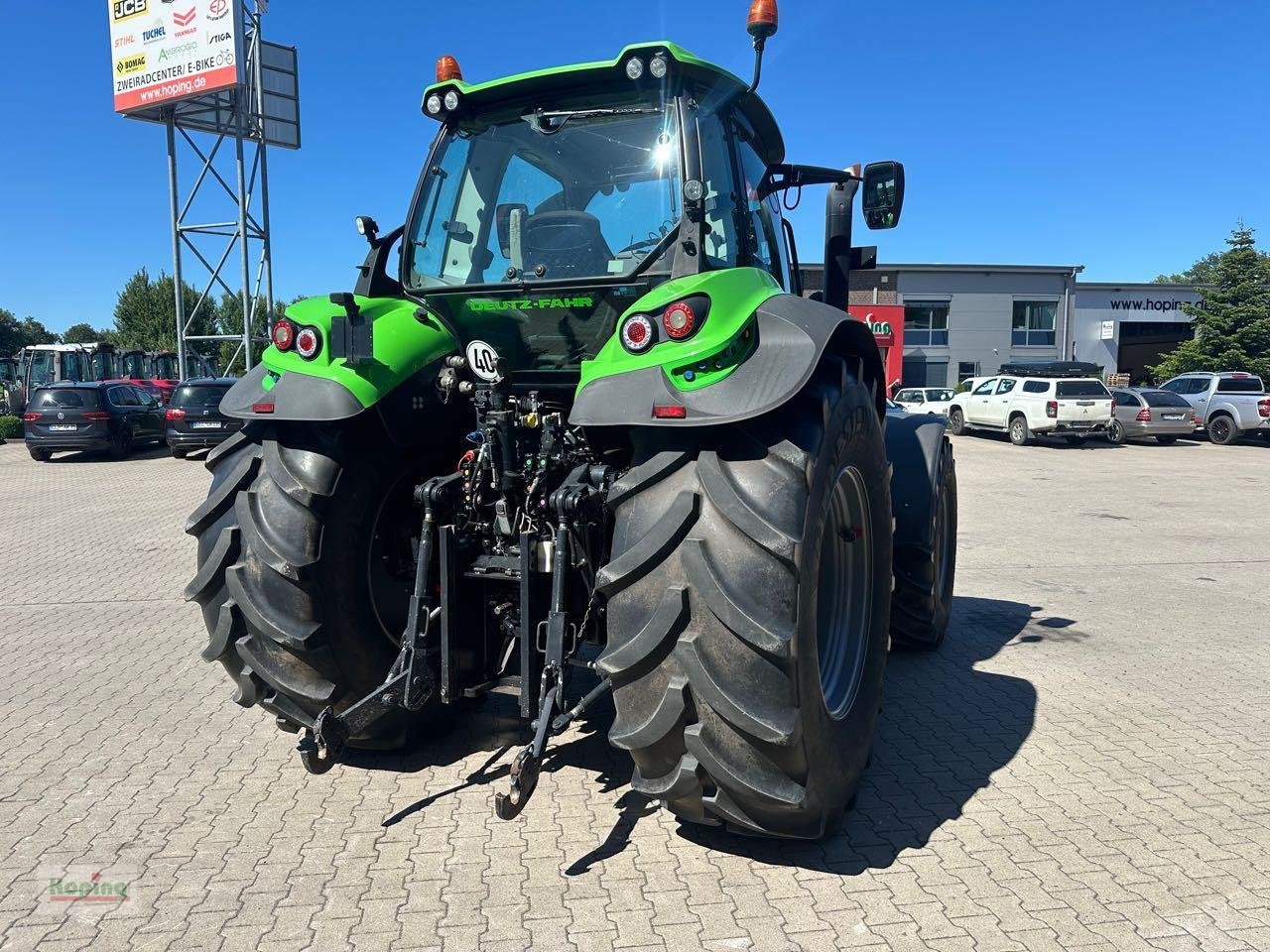 Traktor типа Deutz-Fahr 6215 TTV, Gebrauchtmaschine в Bakum (Фотография 8)