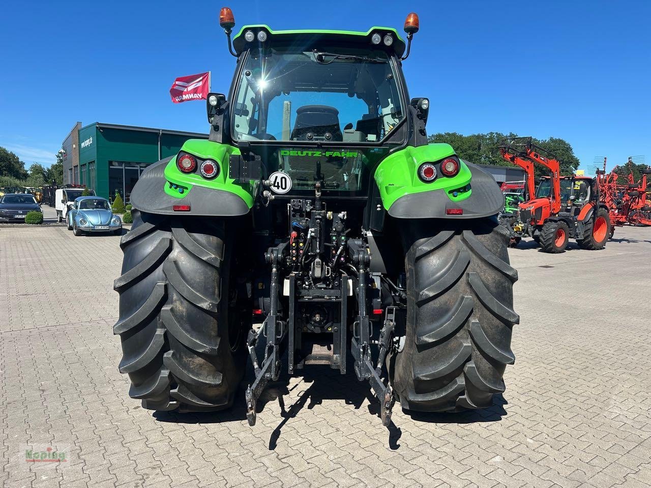 Traktor типа Deutz-Fahr 6215 TTV, Gebrauchtmaschine в Bakum (Фотография 9)