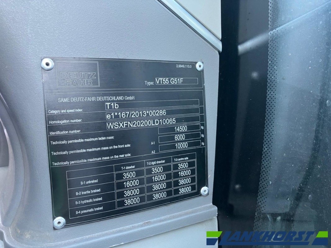 Traktor tip Deutz-Fahr 6230 TTV GREEN-WARRIOR, Gebrauchtmaschine in Neuenhaus (Poză 8)