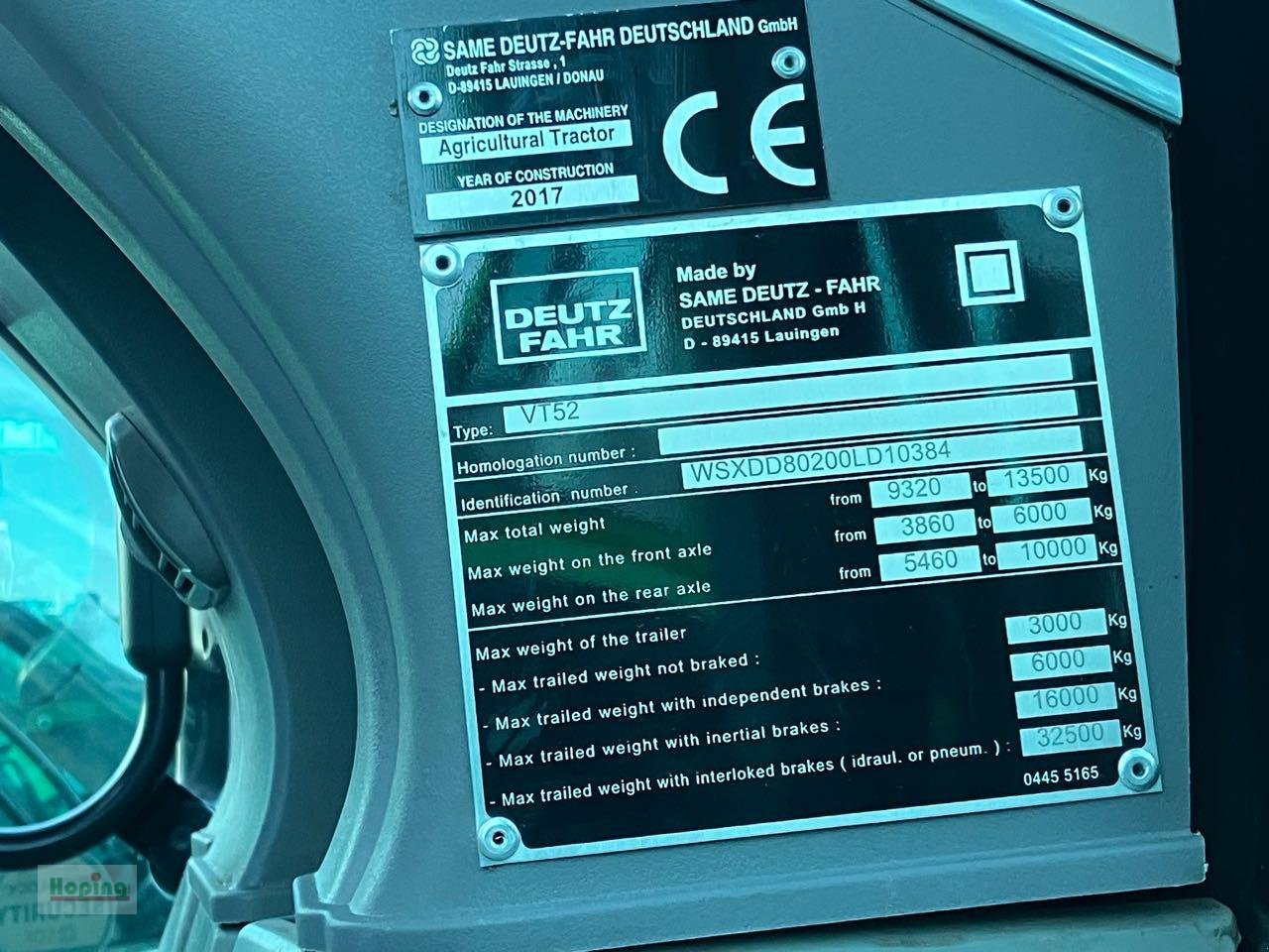 Traktor типа Deutz-Fahr 7250 Agrotron TTV, Gebrauchtmaschine в Bakum (Фотография 21)