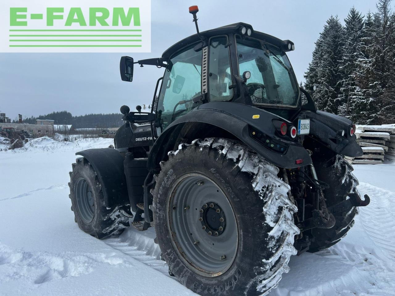 Traktor του τύπου Deutz-Fahr 7250 TTV Agrotron Warrior, Gebrauchtmaschine σε Hamburg (Φωτογραφία 7)