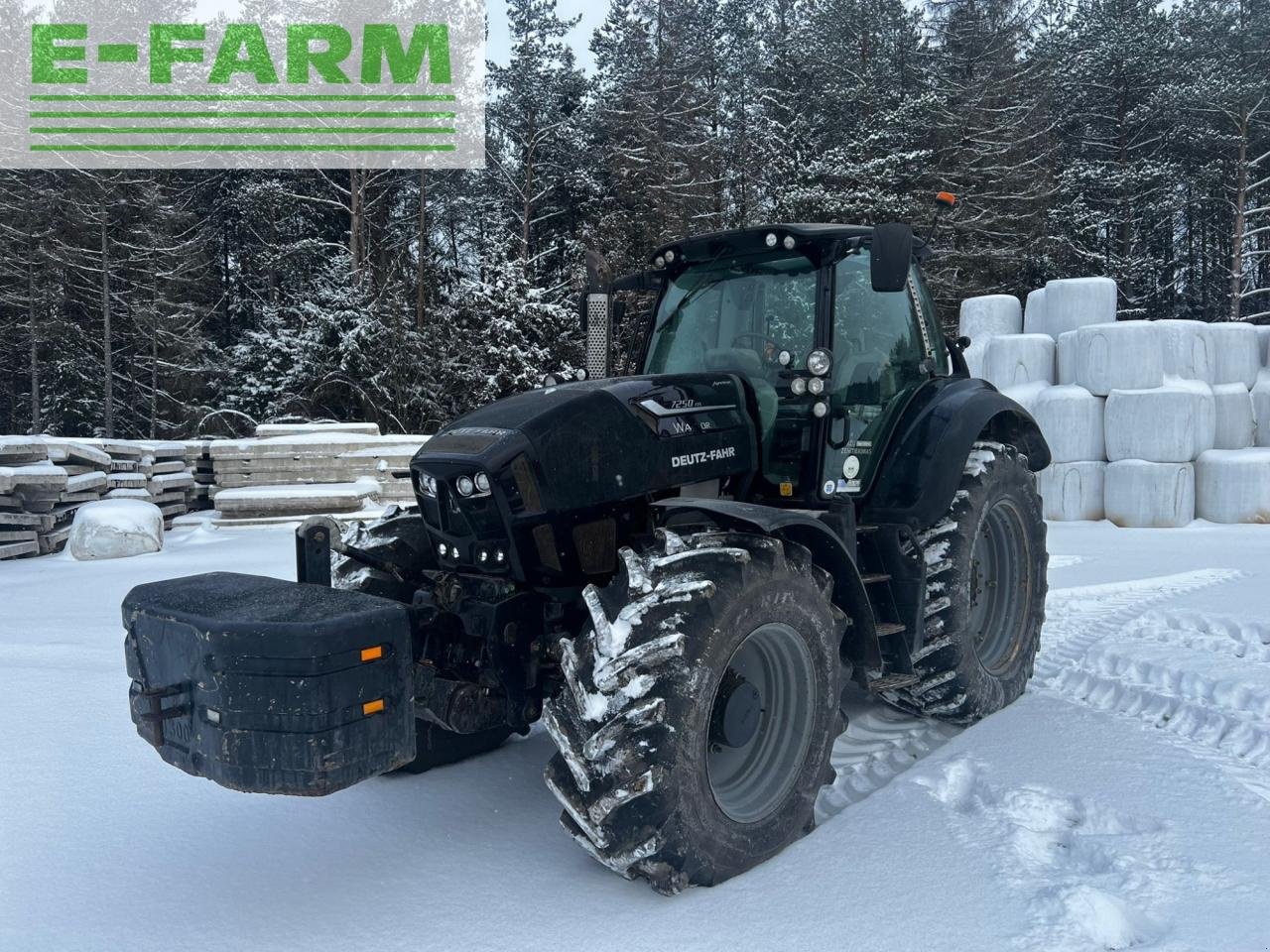 Traktor του τύπου Deutz-Fahr 7250 TTV Agrotron Warrior, Gebrauchtmaschine σε Hamburg (Φωτογραφία 17)