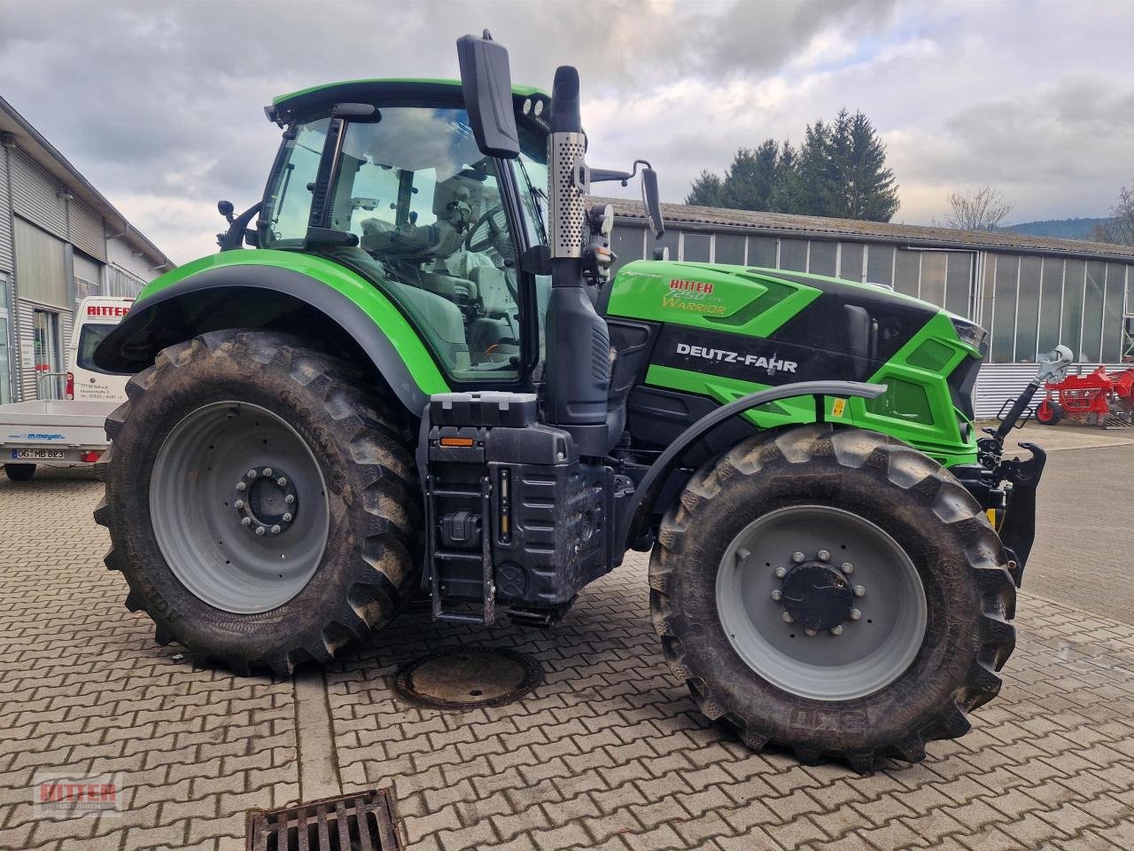 Traktor of the type Deutz-Fahr 7250 TTV, Gebrauchtmaschine in Zell a. H. (Picture 4)