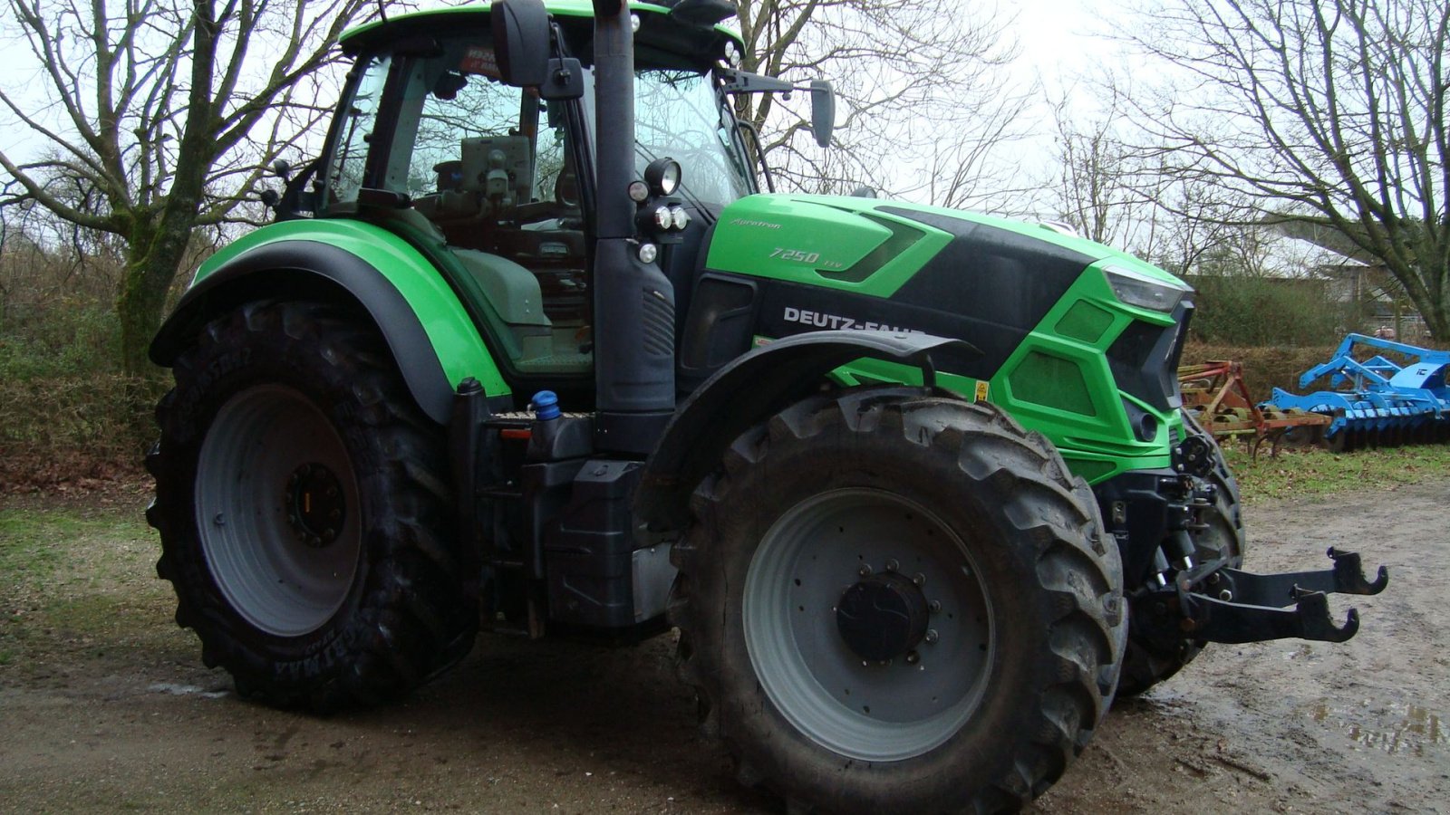 Traktor типа Deutz-Fahr 7250 TTV, Gebrauchtmaschine в Brørup (Фотография 3)