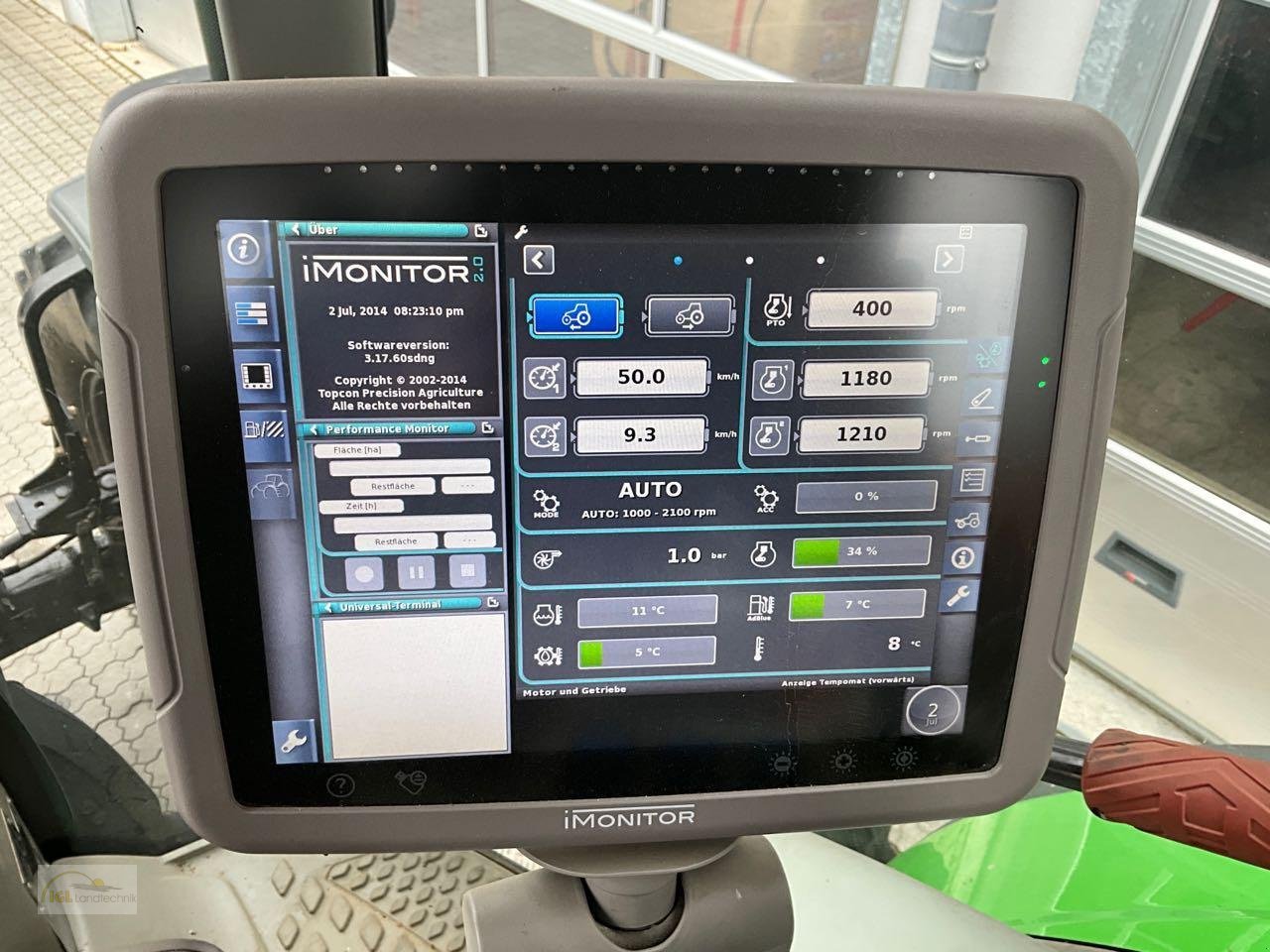 Traktor of the type Deutz-Fahr 7250 TTV, Gebrauchtmaschine in Pfreimd (Picture 12)