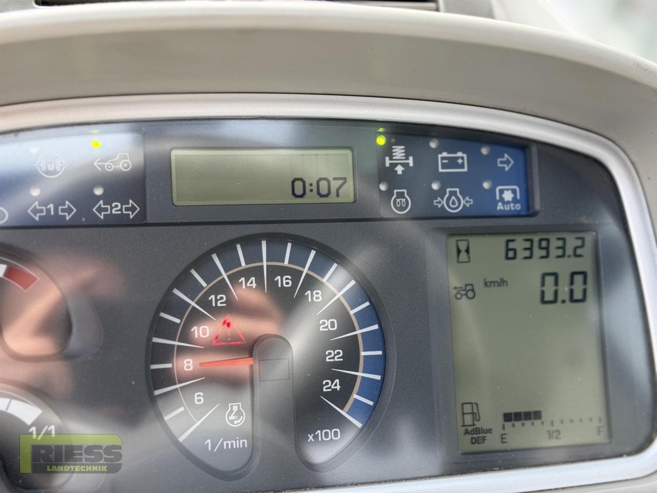 Traktor typu Deutz-Fahr 7250 TTV, Gebrauchtmaschine v Homberg/Ohm - Maulbach (Obrázek 8)