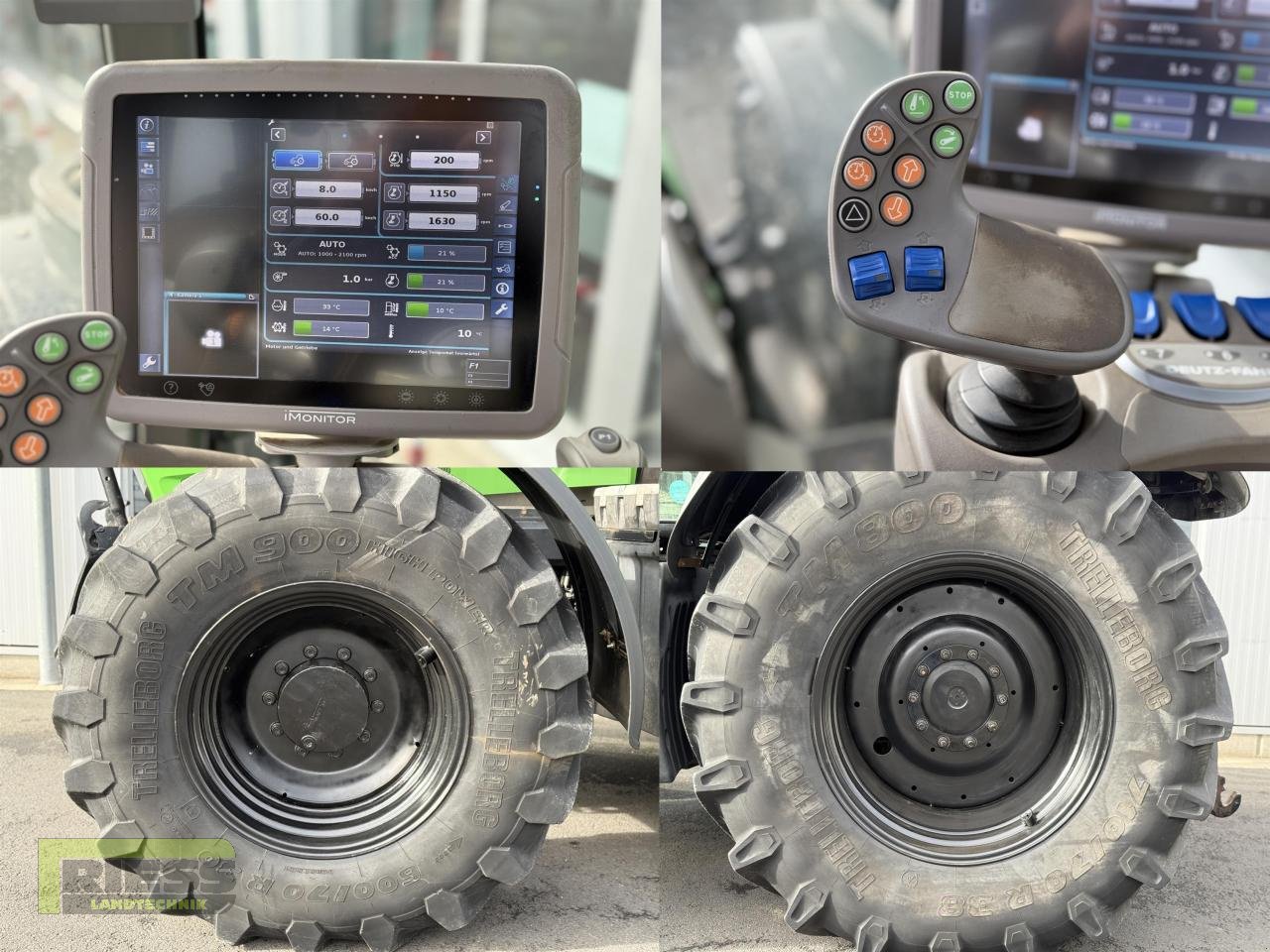 Traktor typu Deutz-Fahr 7250 TTV, Gebrauchtmaschine v Homberg/Ohm - Maulbach (Obrázek 14)