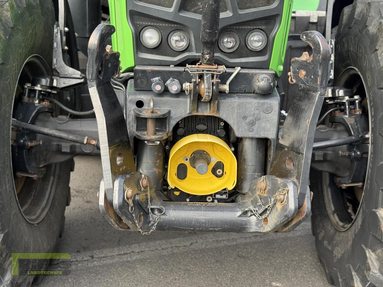 Traktor typu Deutz-Fahr 7250 TTV, Gebrauchtmaschine w Homberg/Ohm - Maulbach (Zdjęcie 12)