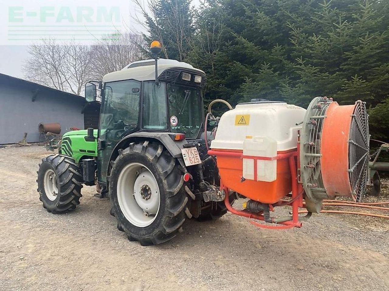 Traktor a típus Deutz-Fahr agrocompact f90, Gebrauchtmaschine ekkor: SZEGED (Kép 4)