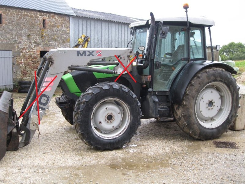Traktor tip Deutz-Fahr Agrofarm 100 GS DT, Gebrauchtmaschine in BRECE (Poză 1)