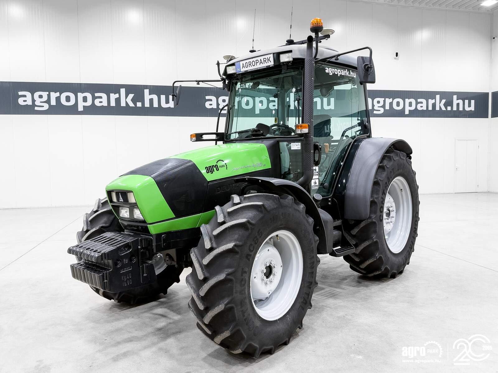 Traktor des Typs Deutz-Fahr Agrofarm 430G 40 km/h with creeper, air brakes, air seat, RTK steering, Gebrauchtmaschine in Csengele (Bild 1)