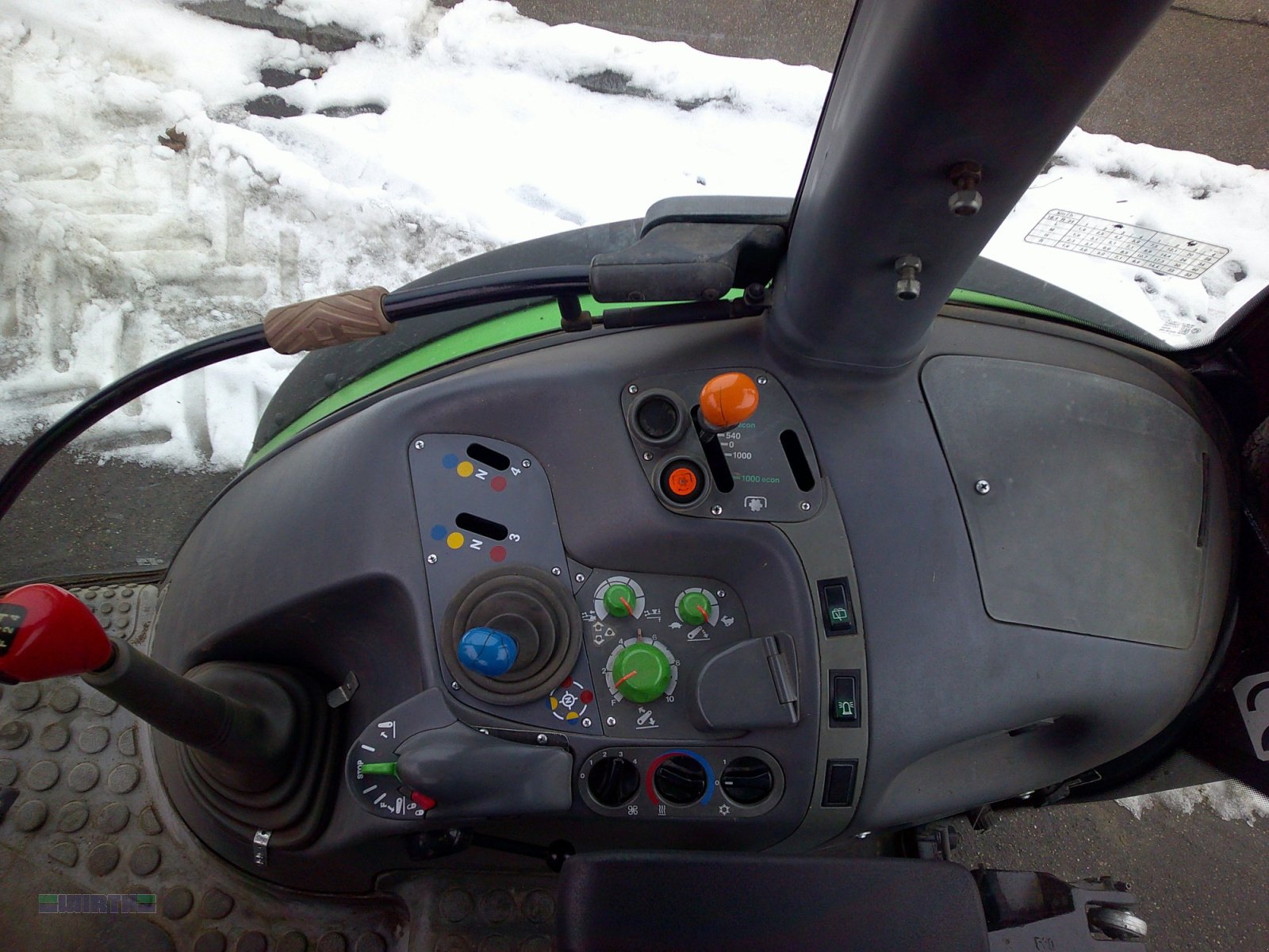 Traktor van het type Deutz-Fahr Agrontron 6.01 (105), 4900 Stunden, EZ 1999, Gebrauchtmaschine in Buchdorf (Foto 14)