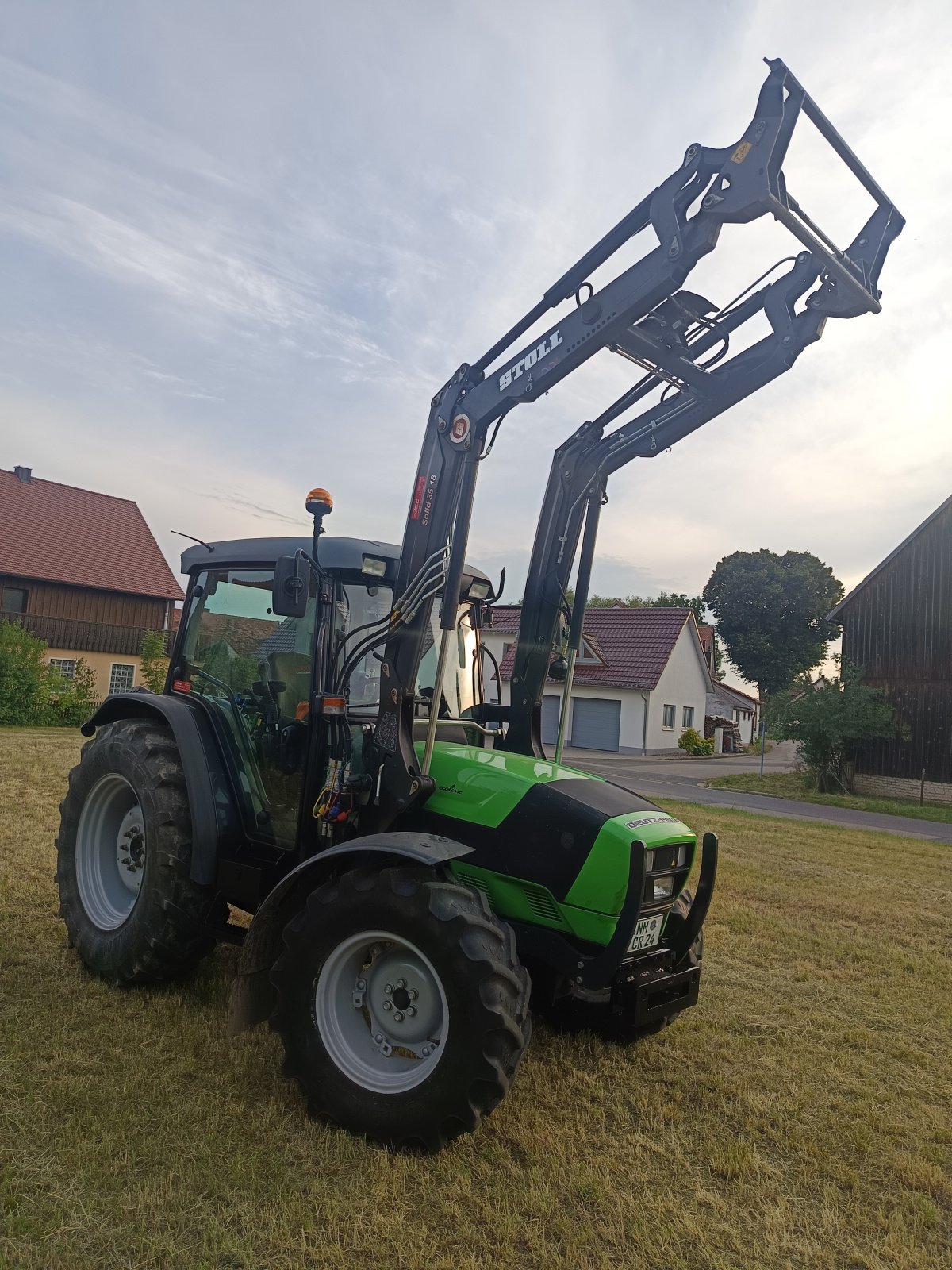 Traktor του τύπου Deutz-Fahr Agroplus 310 Ecoline, Gebrauchtmaschine σε Oberndorf  (Φωτογραφία 1)