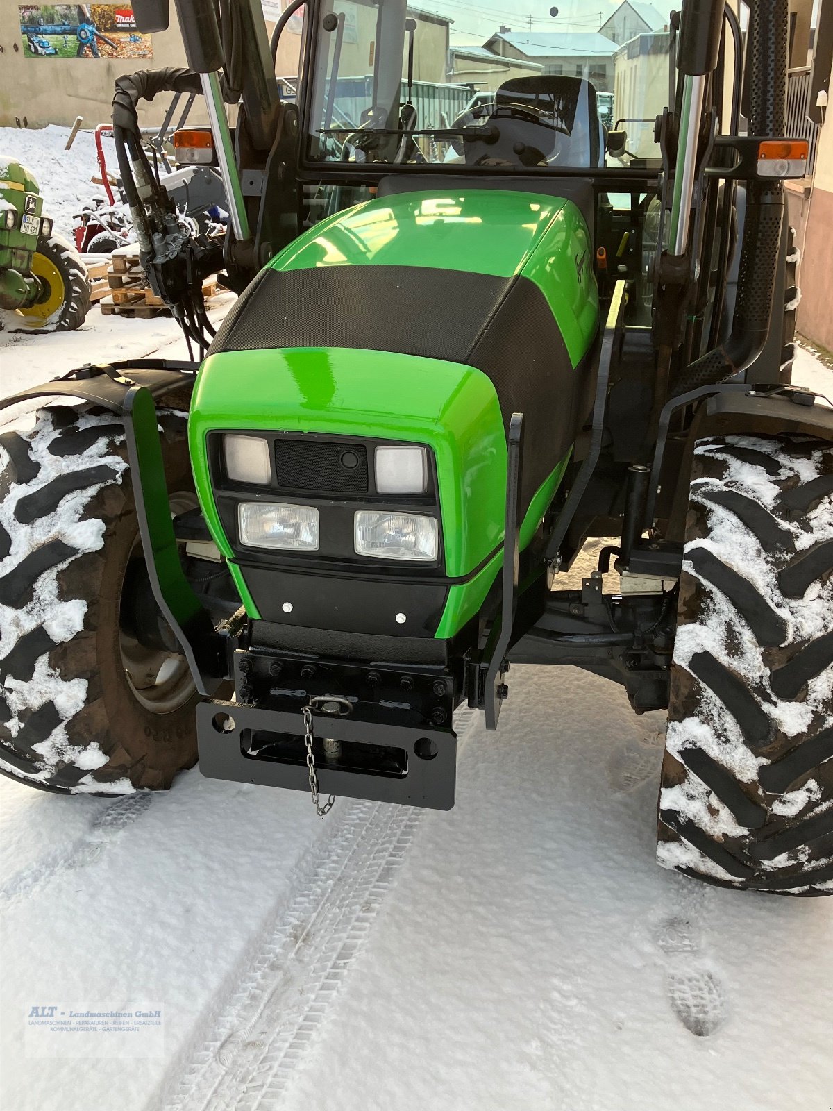 Traktor van het type Deutz-Fahr Agroplus 320 Ecoline, Gebrauchtmaschine in Eppelborn (Foto 4)