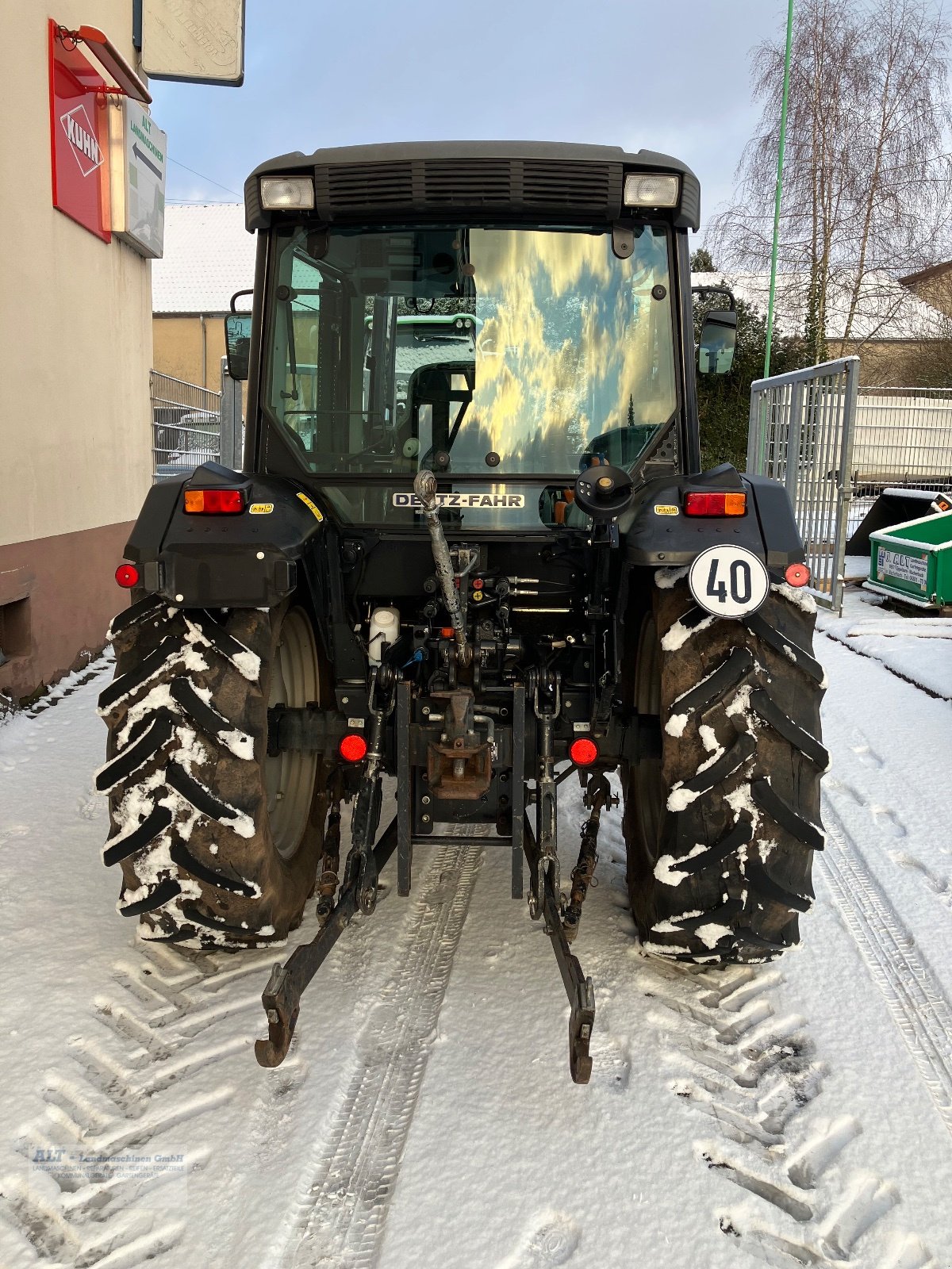 Traktor van het type Deutz-Fahr Agroplus 320 Ecoline, Gebrauchtmaschine in Eppelborn (Foto 8)