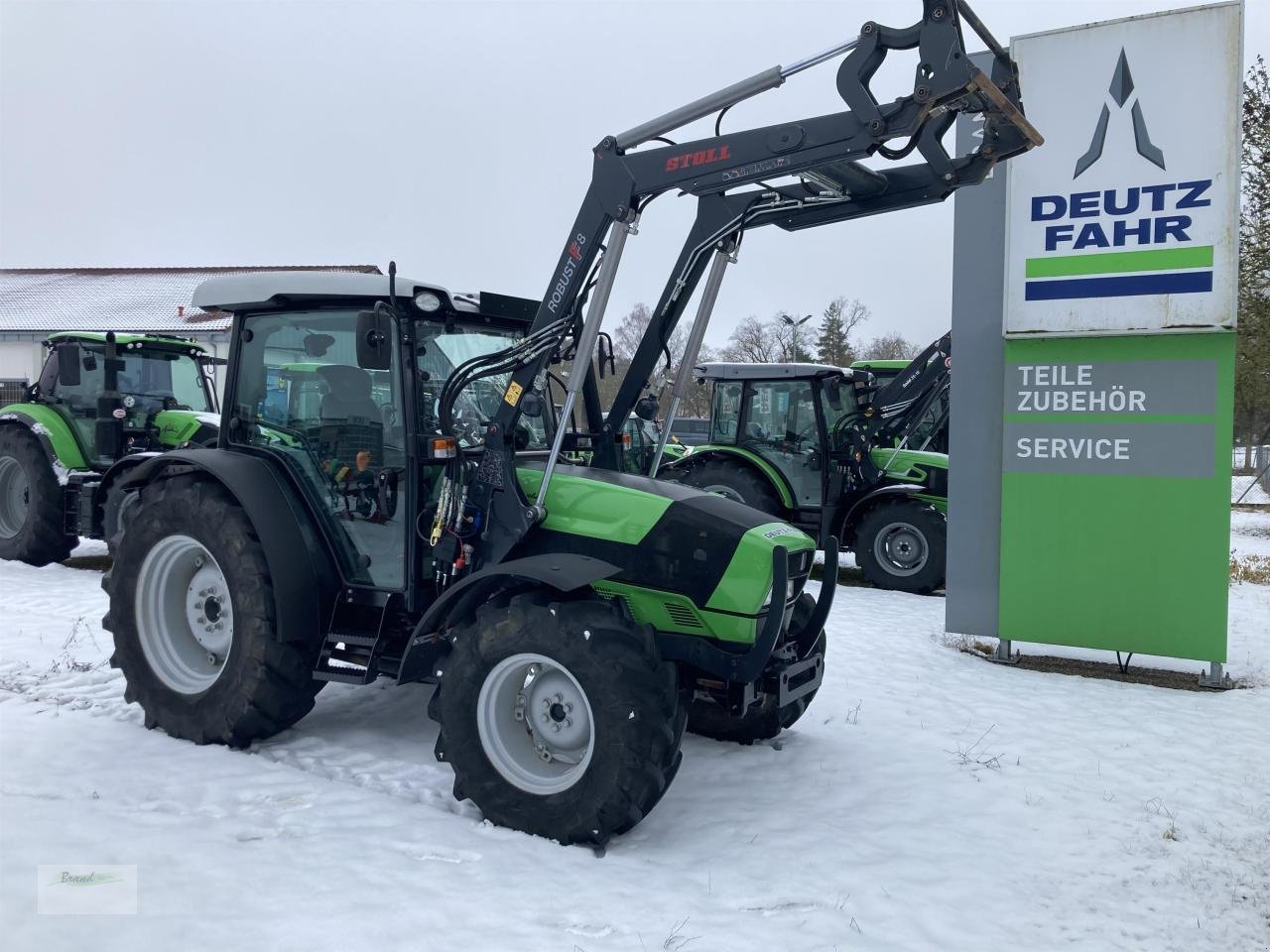 Traktor typu Deutz-Fahr AGROPLUS 410 GS, Gebrauchtmaschine v Beilngries (Obrázek 8)