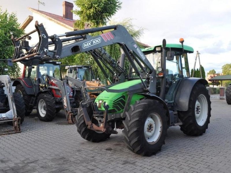 Traktor des Typs Deutz-Fahr agroplus 85 + mailleux mx100, Gebrauchtmaschine in DAMAS?AWEK (Bild 1)