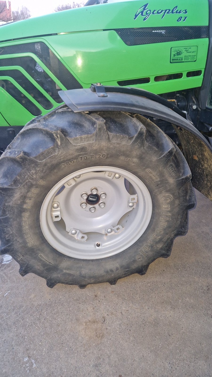 Traktor typu Deutz-Fahr Agroplus  87, Gebrauchtmaschine v Hohenwart (Obrázek 11)