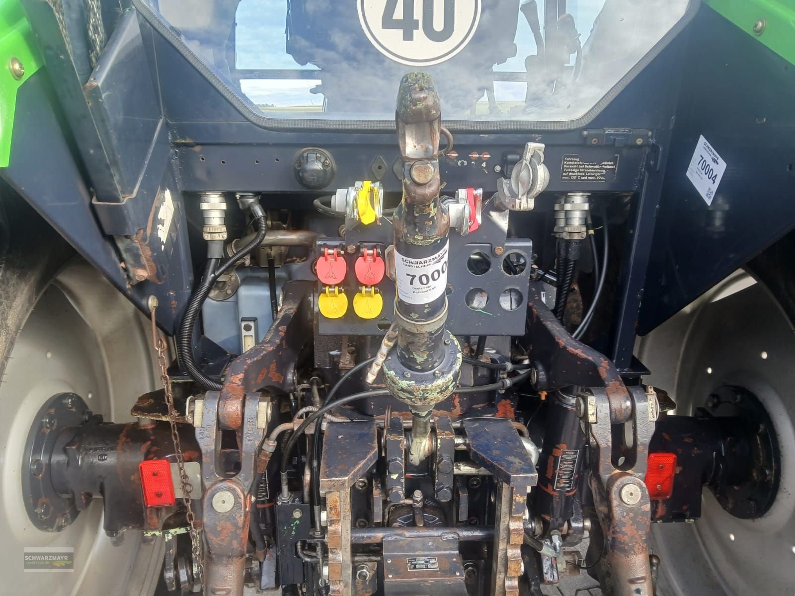 Traktor typu Deutz-Fahr AgroStar 6.08 A, Gebrauchtmaschine v Aurolzmünster (Obrázek 11)