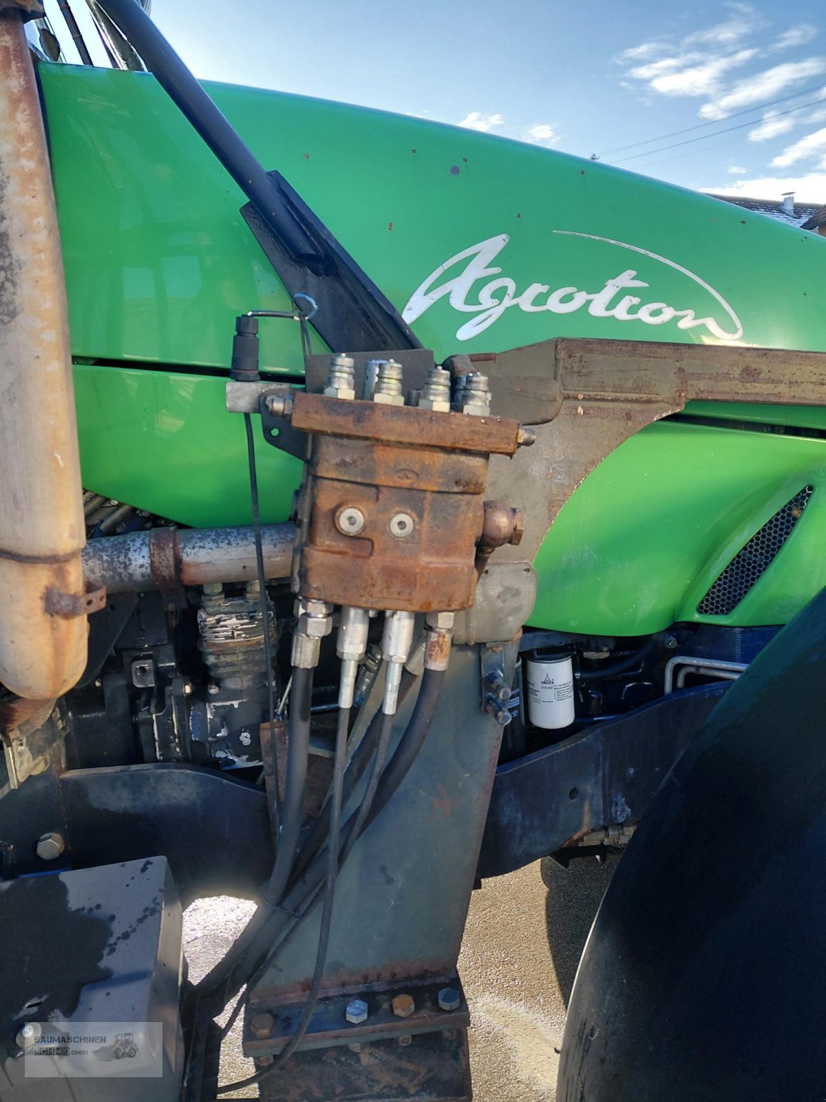 Traktor του τύπου Deutz-Fahr Agrotron 120, Gebrauchtmaschine σε Stetten (Φωτογραφία 5)