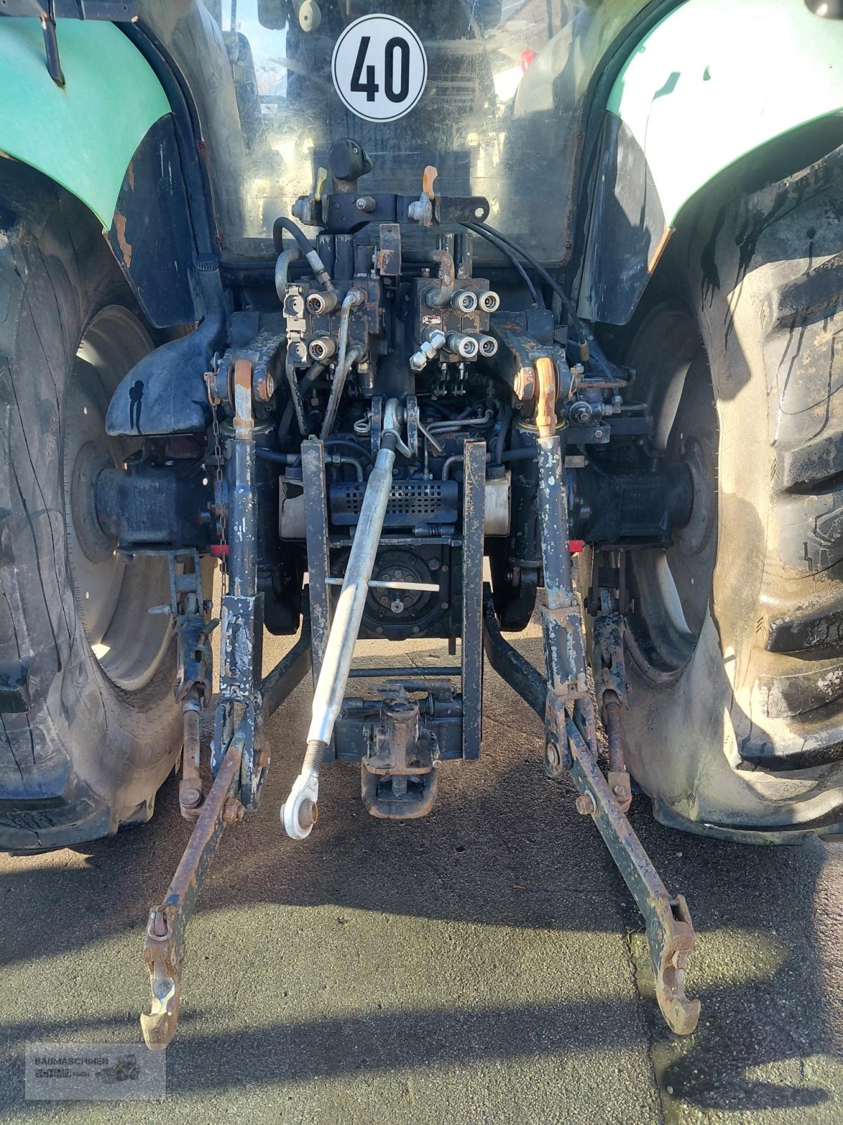 Traktor του τύπου Deutz-Fahr Agrotron 120, Gebrauchtmaschine σε Stetten (Φωτογραφία 9)