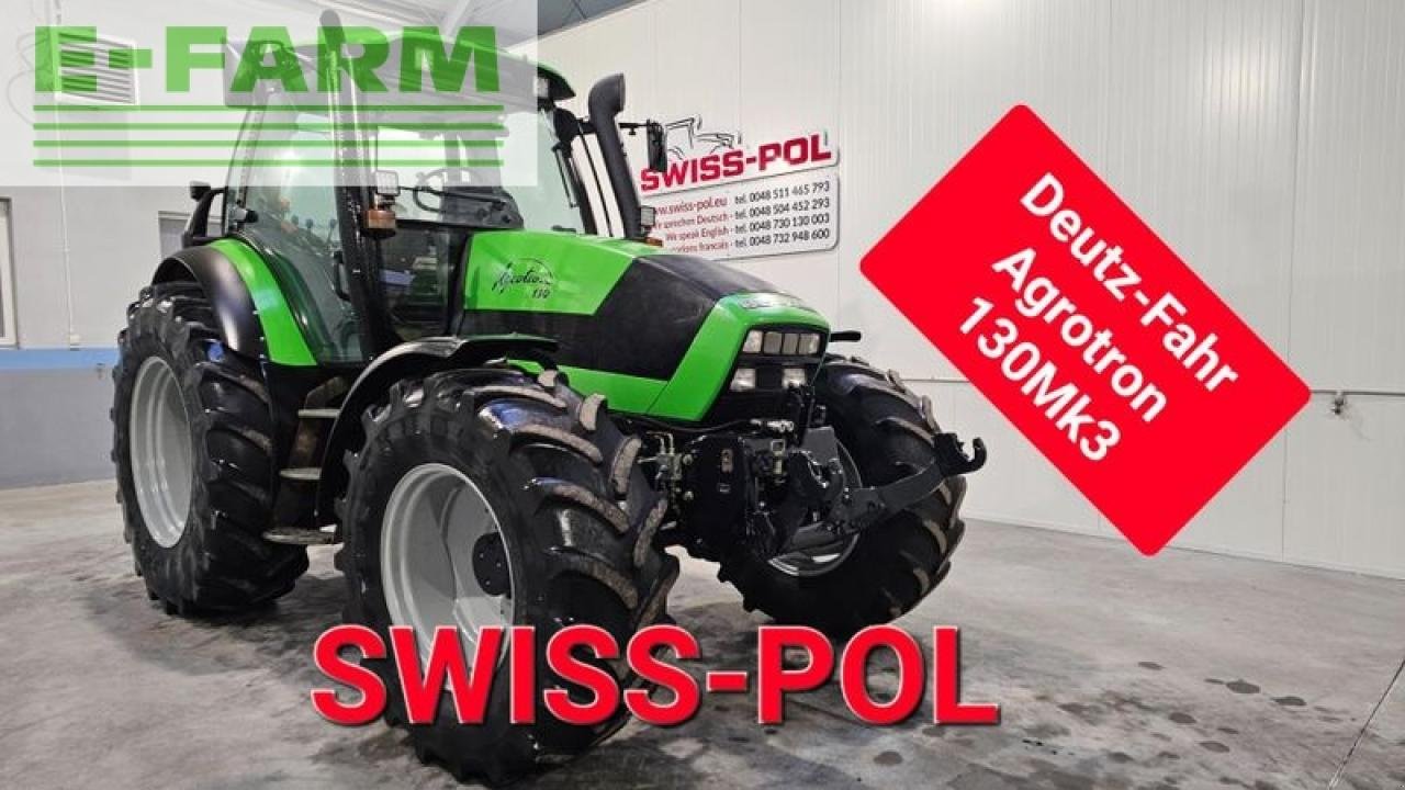 Traktor des Typs Deutz-Fahr agrotron 130, Gebrauchtmaschine in MORDY (Bild 1)