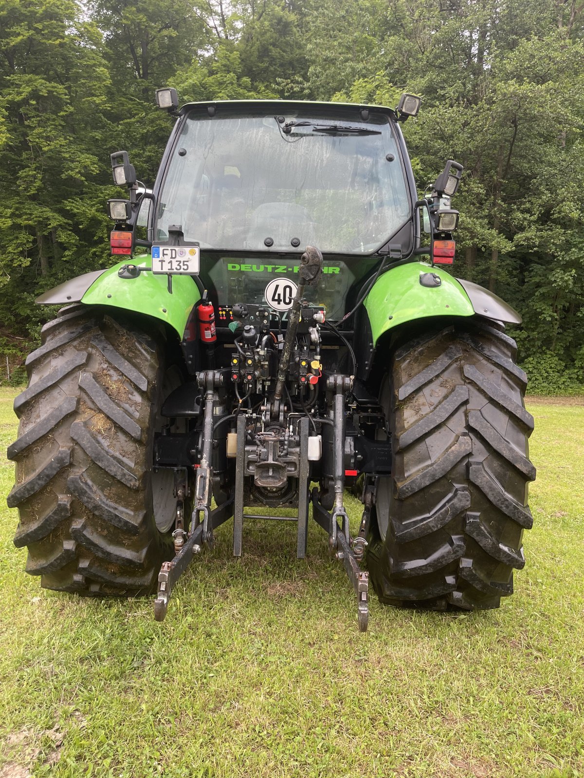 Traktor del tipo Deutz-Fahr Agrotron 135 MK 3, Gebrauchtmaschine In Reulbach (Immagine 2)