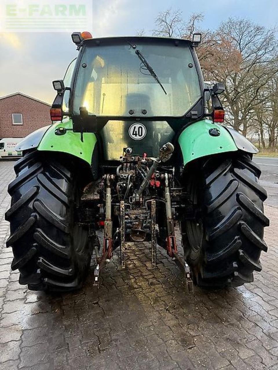 Traktor Türe ait Deutz-Fahr agrotron 135, Gebrauchtmaschine içinde HAMERSEN (resim 4)