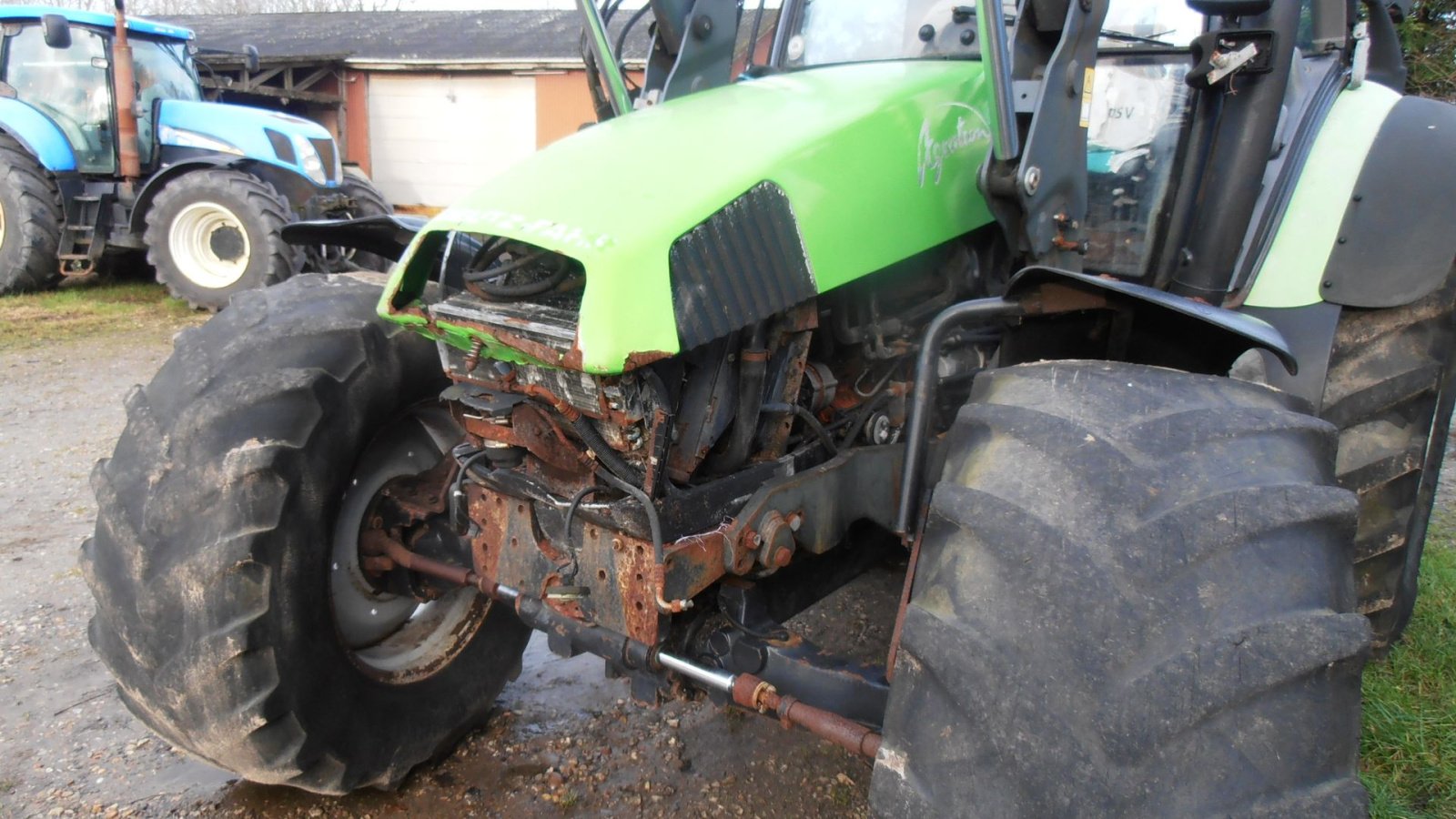 Traktor del tipo Deutz-Fahr Agrotron 150 4WD Traktor  med læsser, Gebrauchtmaschine en Varde (Imagen 6)