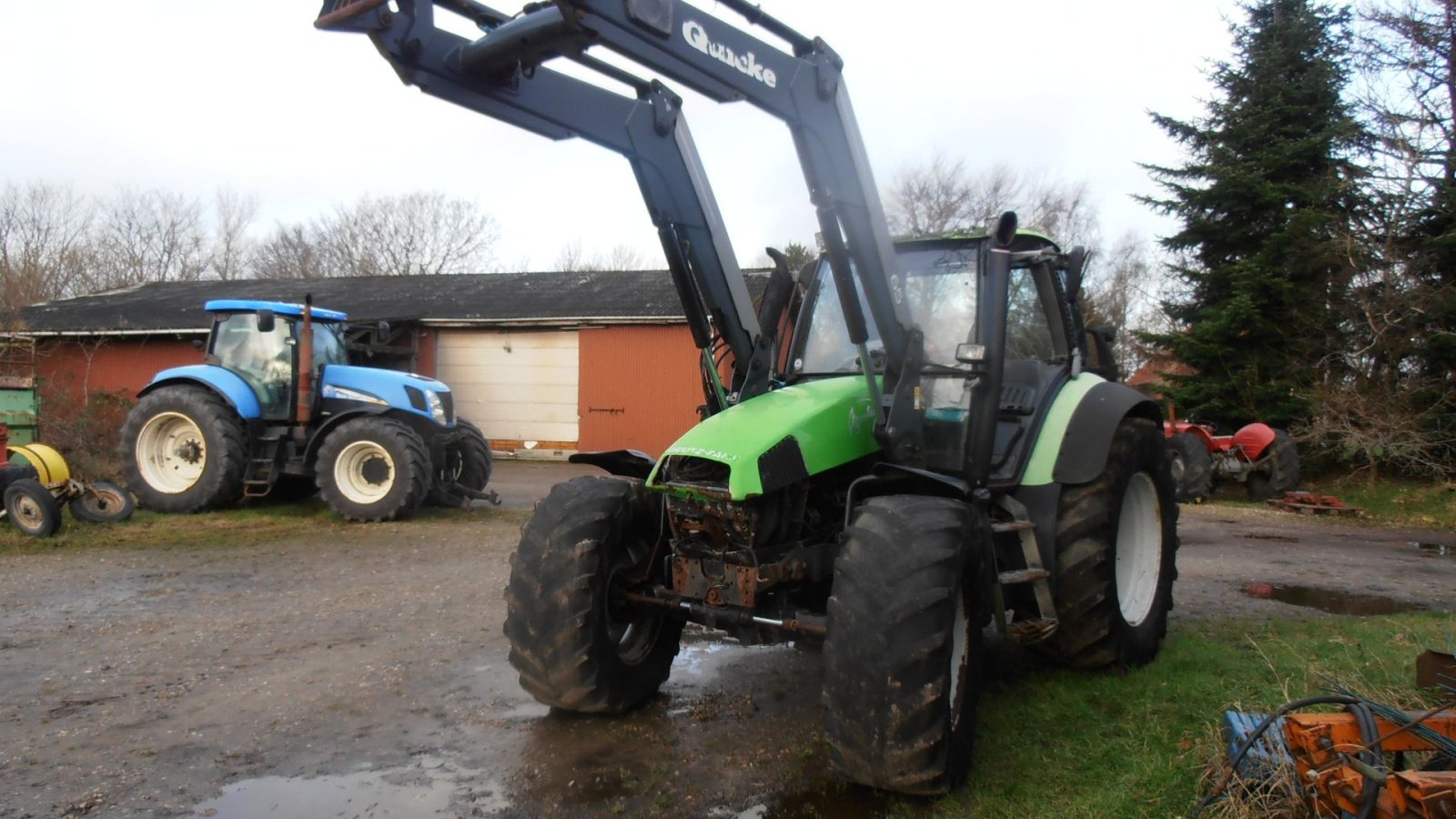 Traktor del tipo Deutz-Fahr Agrotron 150 4WD Traktor  med læsser, Gebrauchtmaschine en Varde (Imagen 5)