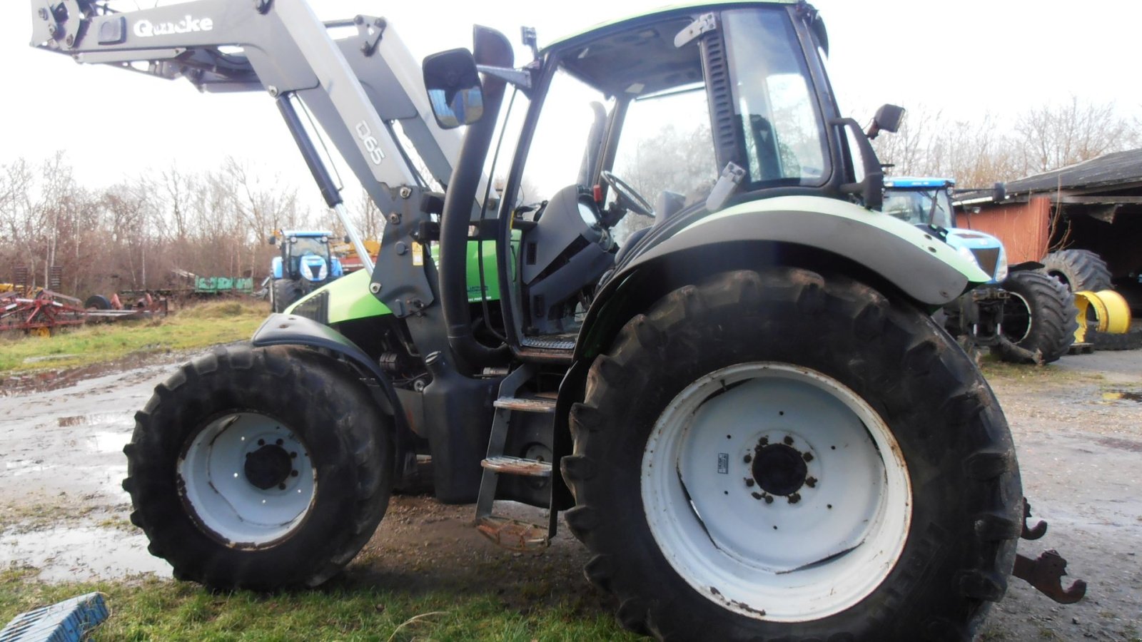 Traktor del tipo Deutz-Fahr Agrotron 150 4WD Traktor  med læsser, Gebrauchtmaschine en Varde (Imagen 3)