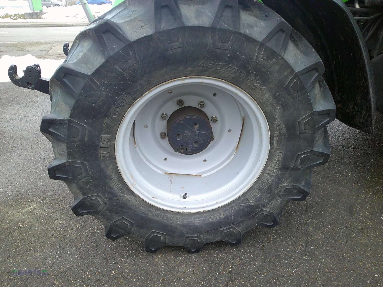 Traktor des Typs Deutz-Fahr Agrotron 6.01 (105), 3586 Betriebsstunden, EZ 1999, Gebrauchtmaschine in Buchdorf (Bild 5)