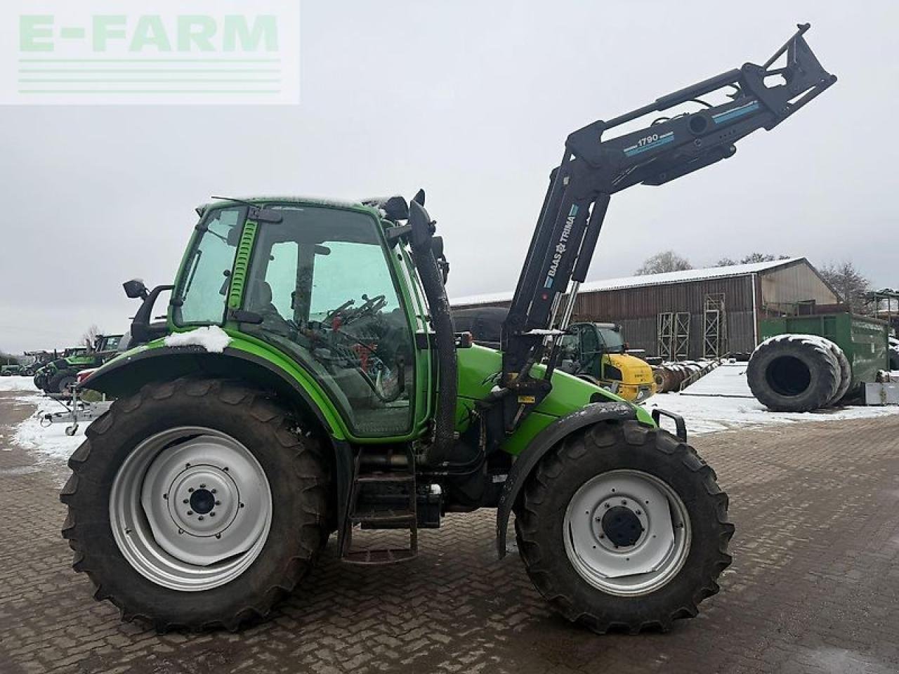 Traktor типа Deutz-Fahr agrotron 6.01, Gebrauchtmaschine в HAMERSEN (Фотография 1)