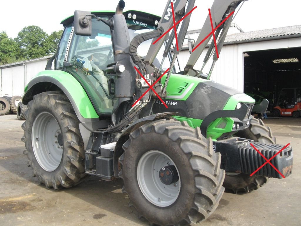Traktor des Typs Deutz-Fahr Agrotron 6120.4 T4i, Gebrauchtmaschine in BRECE (Bild 2)