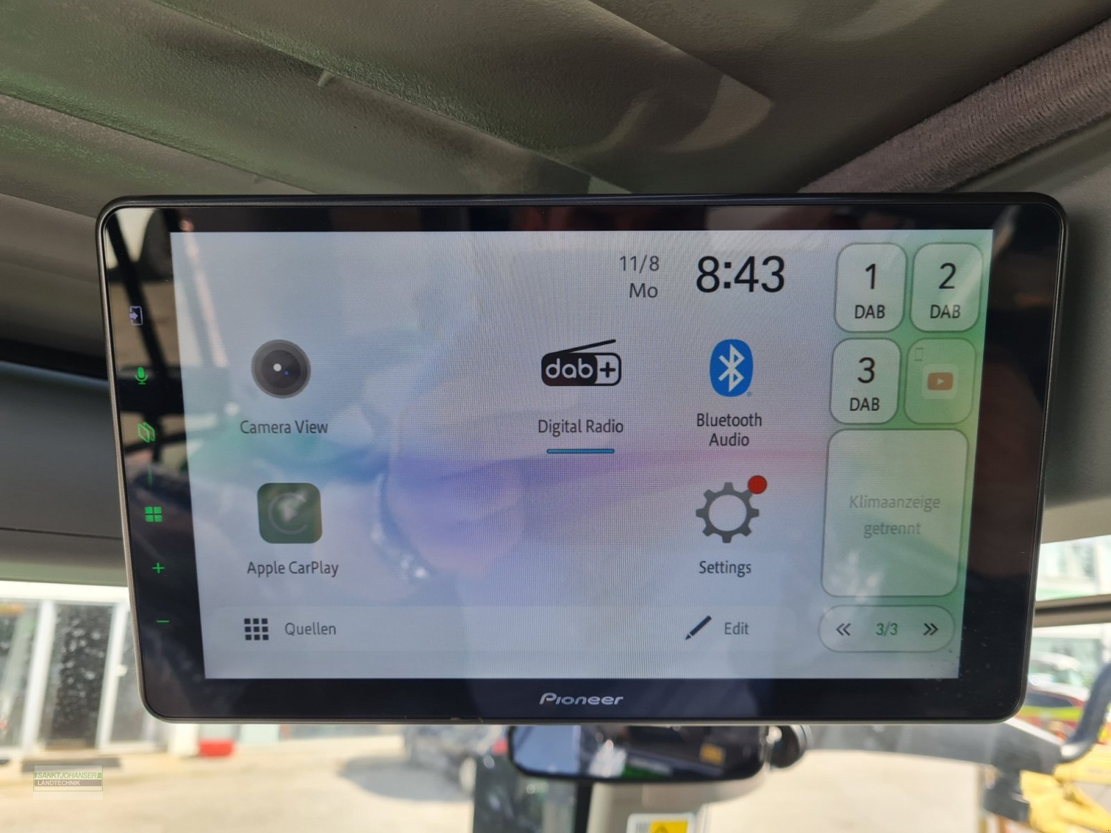 Traktor typu Deutz-Fahr Agrotron 6150.4 TTV -Sondermodell mit Aktionspreis-, Neumaschine v Diessen (Obrázek 12)