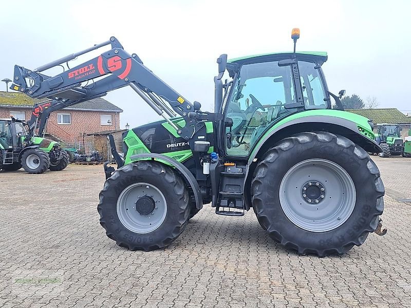 Traktor tipa Deutz-Fahr AGROTRON 6155.4P mit fabrikneuen STOLL-Lader, Gebrauchtmaschine u Leichlingen (Slika 4)