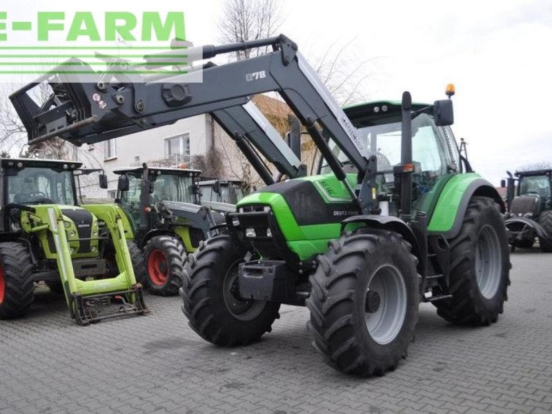 Traktor typu Deutz-Fahr agrotron 6160 p + quicke q78, Gebrauchtmaschine w DAMAS?AWEK (Zdjęcie 1)