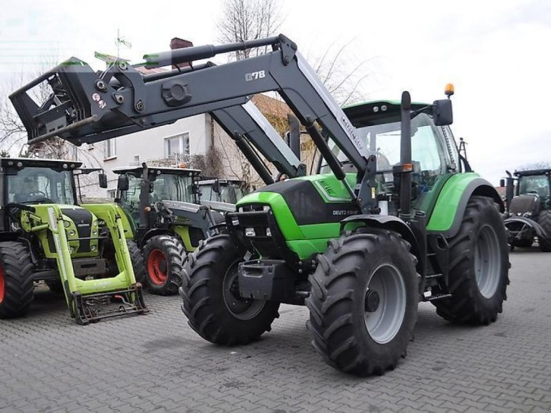 Traktor typu Deutz-Fahr agrotron 6160 p + quicke q78, Gebrauchtmaschine w DAMAS?AWEK (Zdjęcie 1)