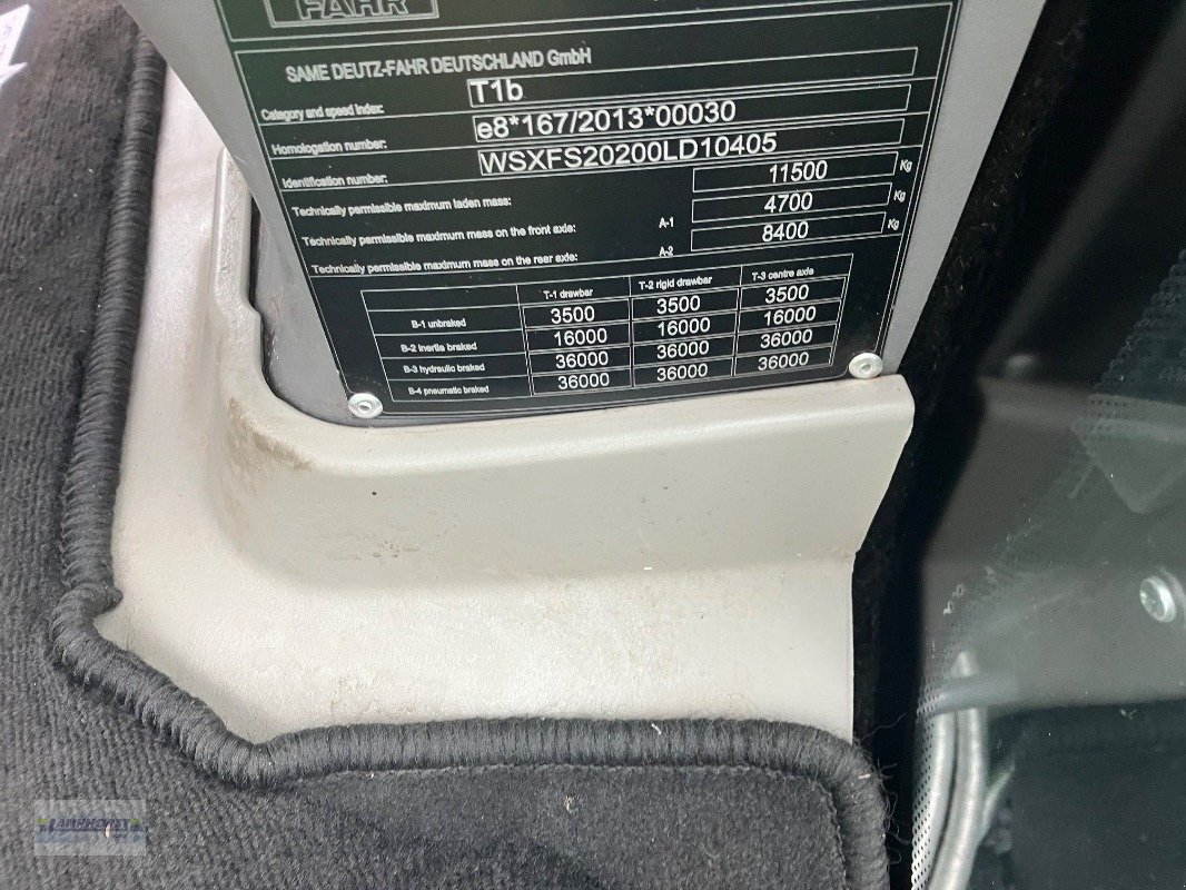 Traktor типа Deutz-Fahr AGROTRON 6165 TTV, Gebrauchtmaschine в Aurich (Фотография 24)