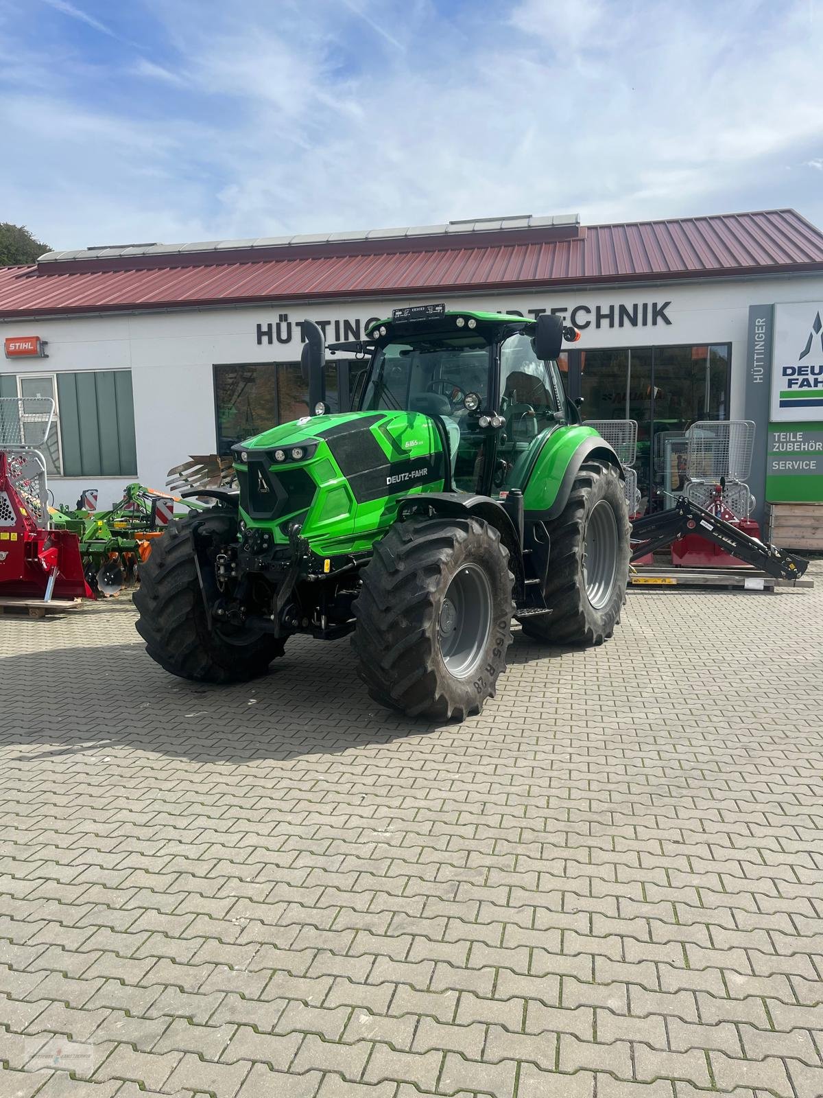 Traktor typu Deutz-Fahr Agrotron 6165 TTV, Gebrauchtmaschine v Treuchtlingen (Obrázek 4)