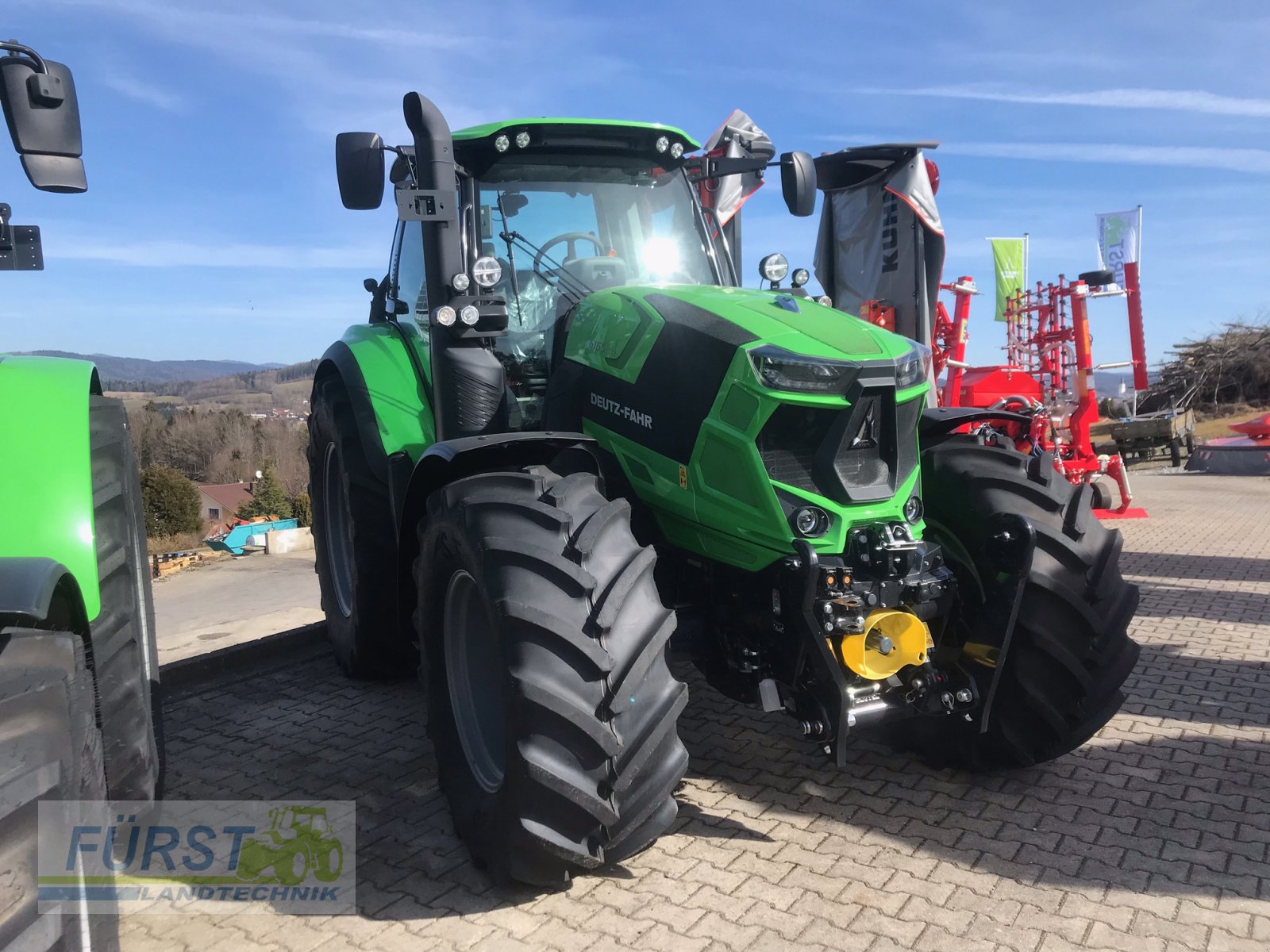 Traktor a típus Deutz-Fahr Agrotron 6165 TTV, Neumaschine ekkor: Perlesreut (Kép 2)
